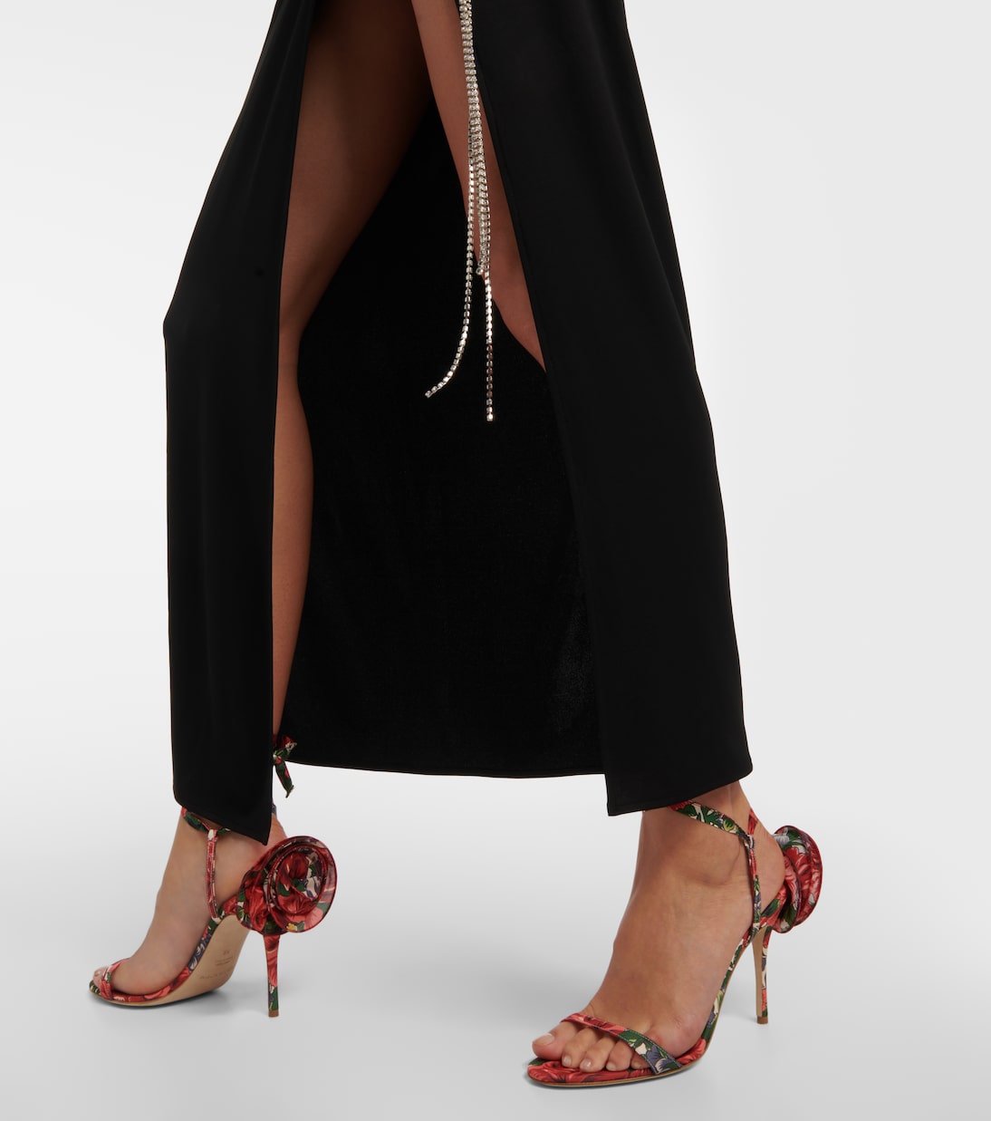 Verzierte Sandalen aus Satin | Magda Butrym