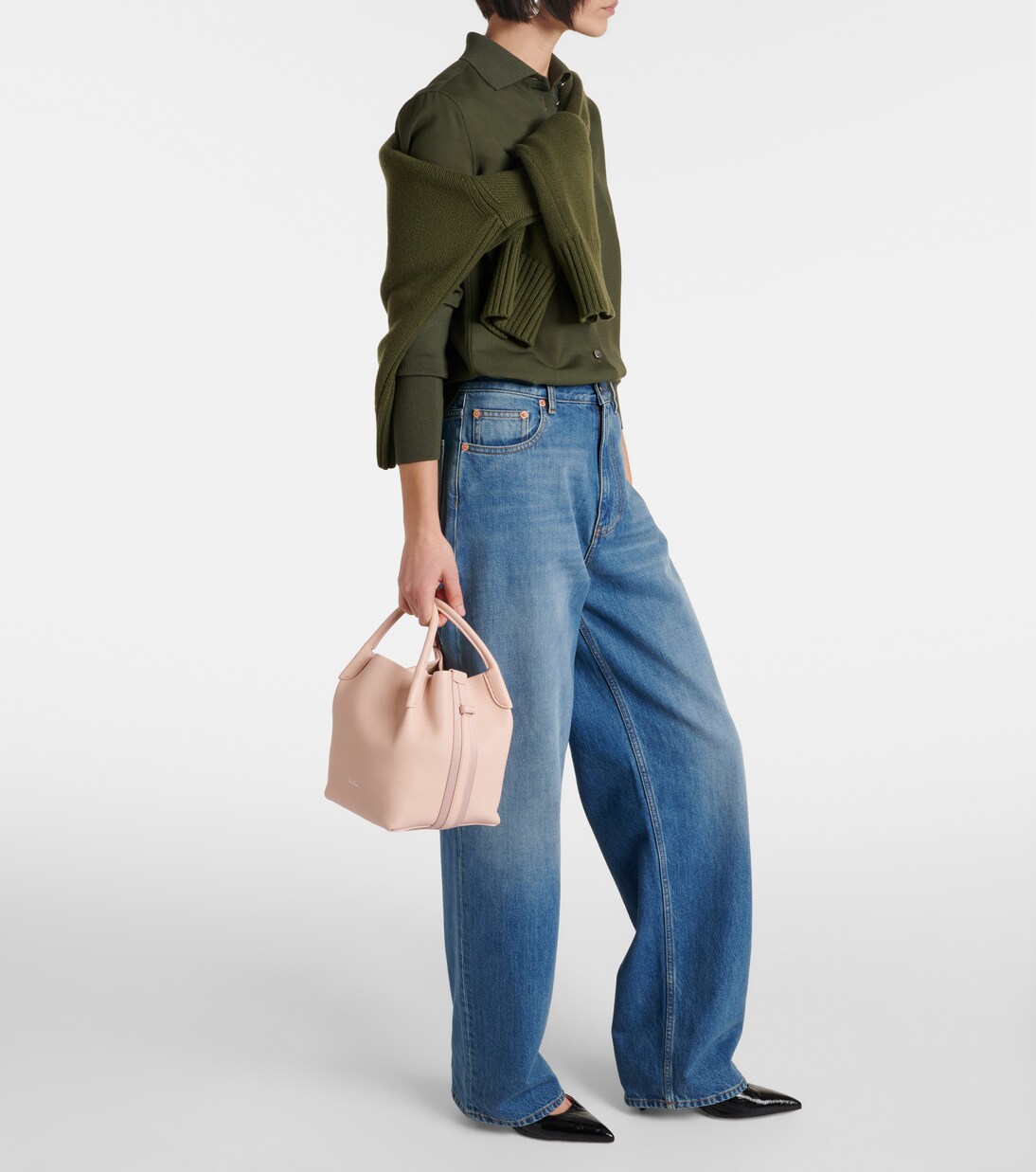 Tote Bag Bale Small aus Leder | Loro Piana