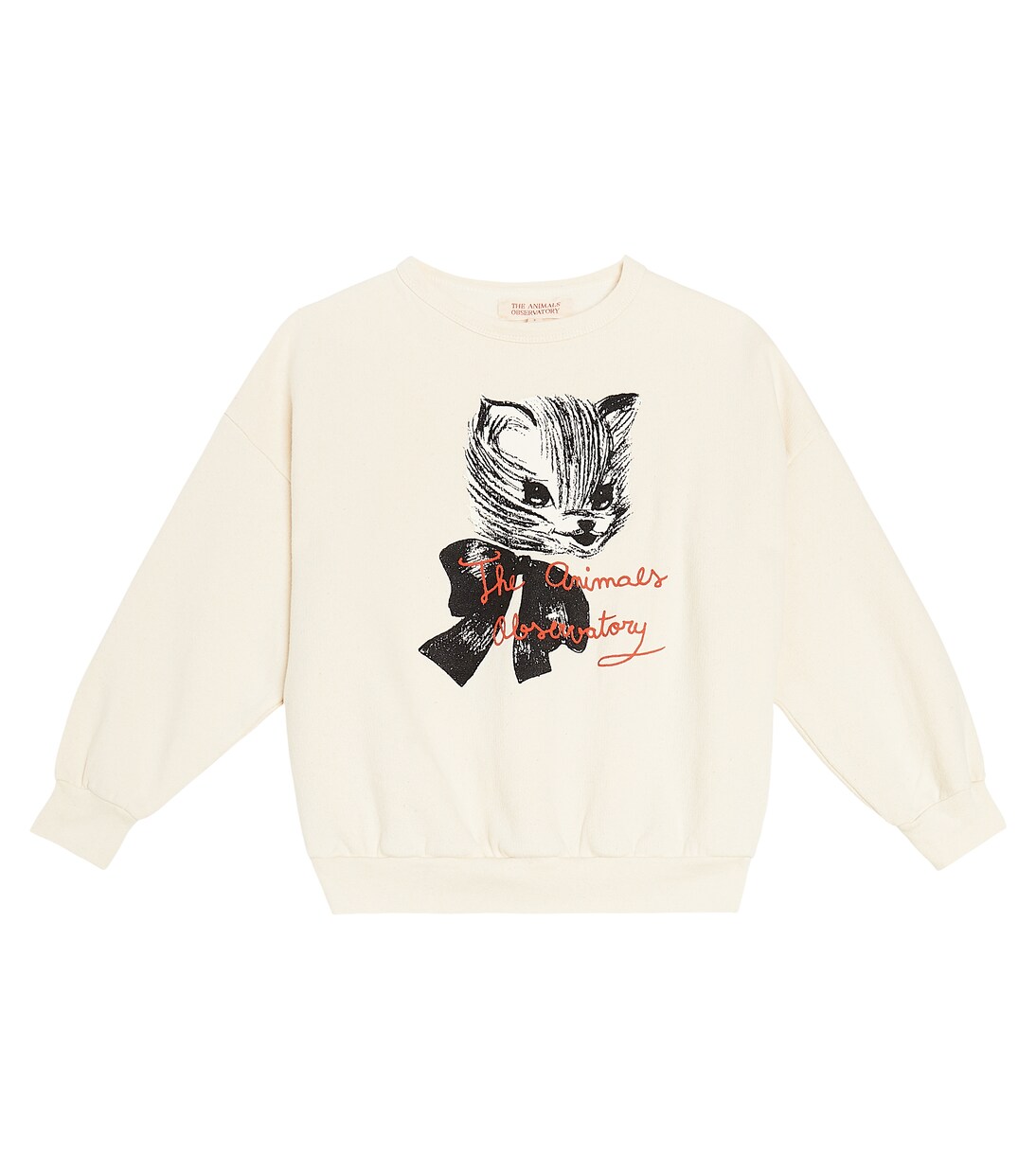 Big Bear printed cotton sweatshirt  | The Animals Observatory