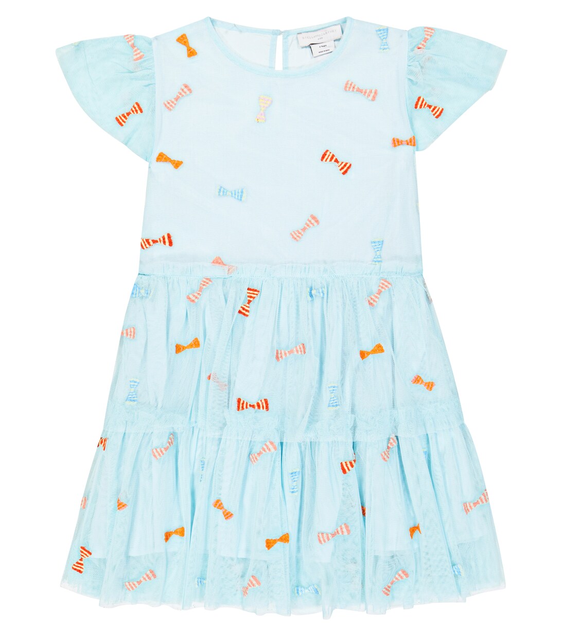 Robe brodée à nœud | Stella McCartney Kids