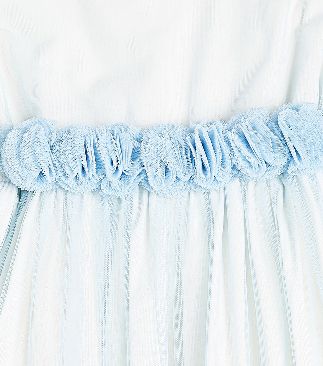 Floral-appliqué tulle dress | Il Gufo