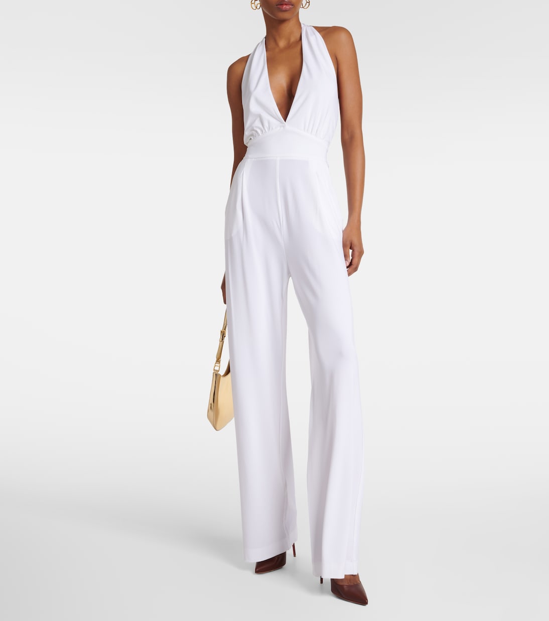 Nice halterneck jersey jumpsuit | Max Mara