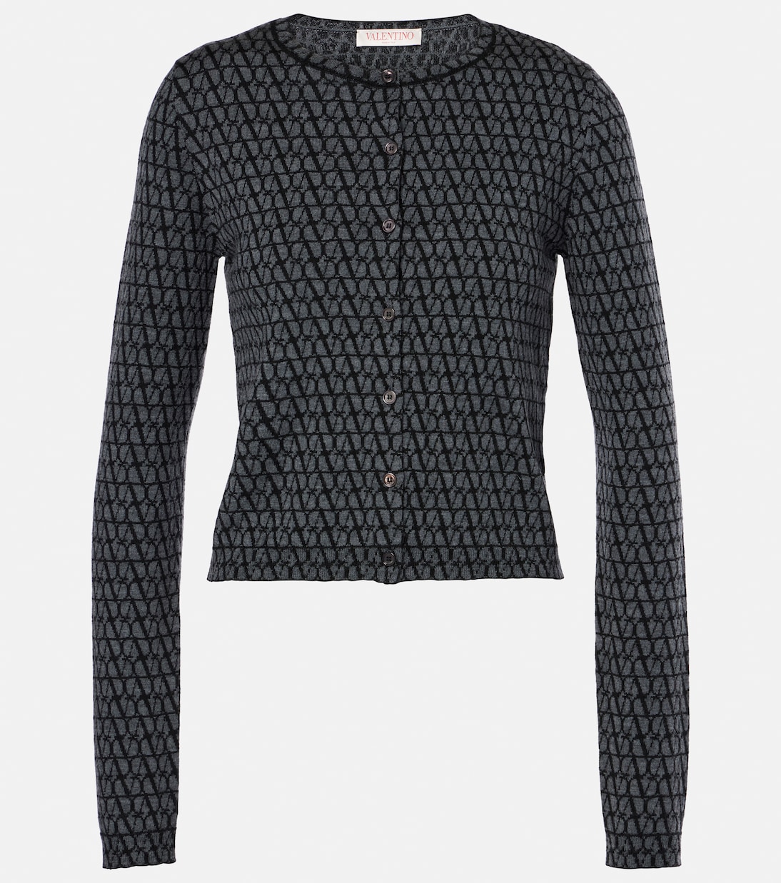 Cardigan Toile Iconographe aus Schurwolle | Valentino