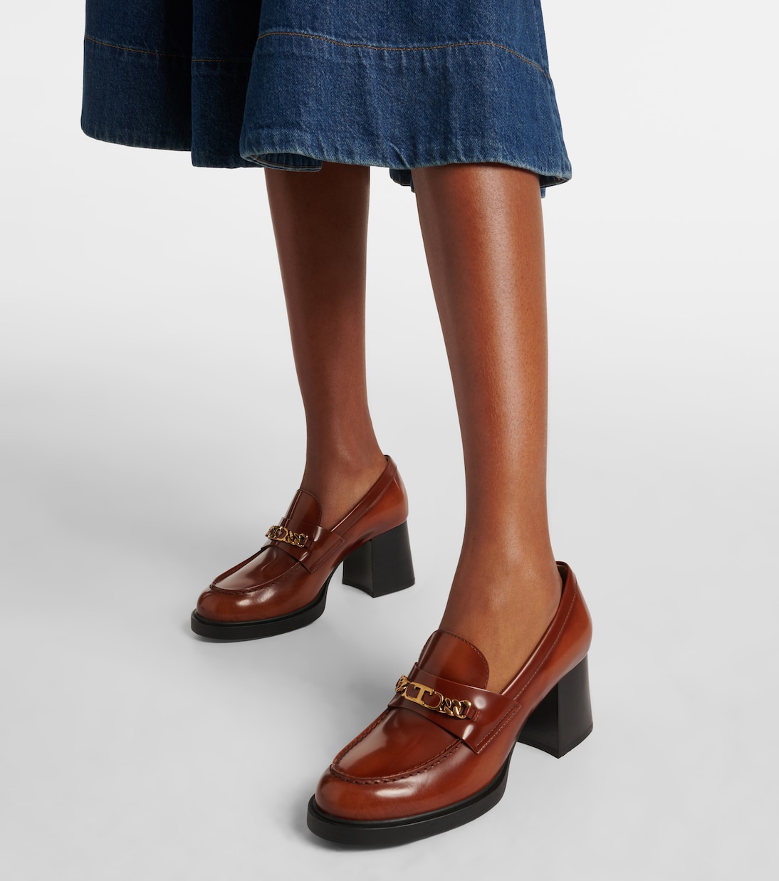 Loafer-Pumps aus Leder | Tod's