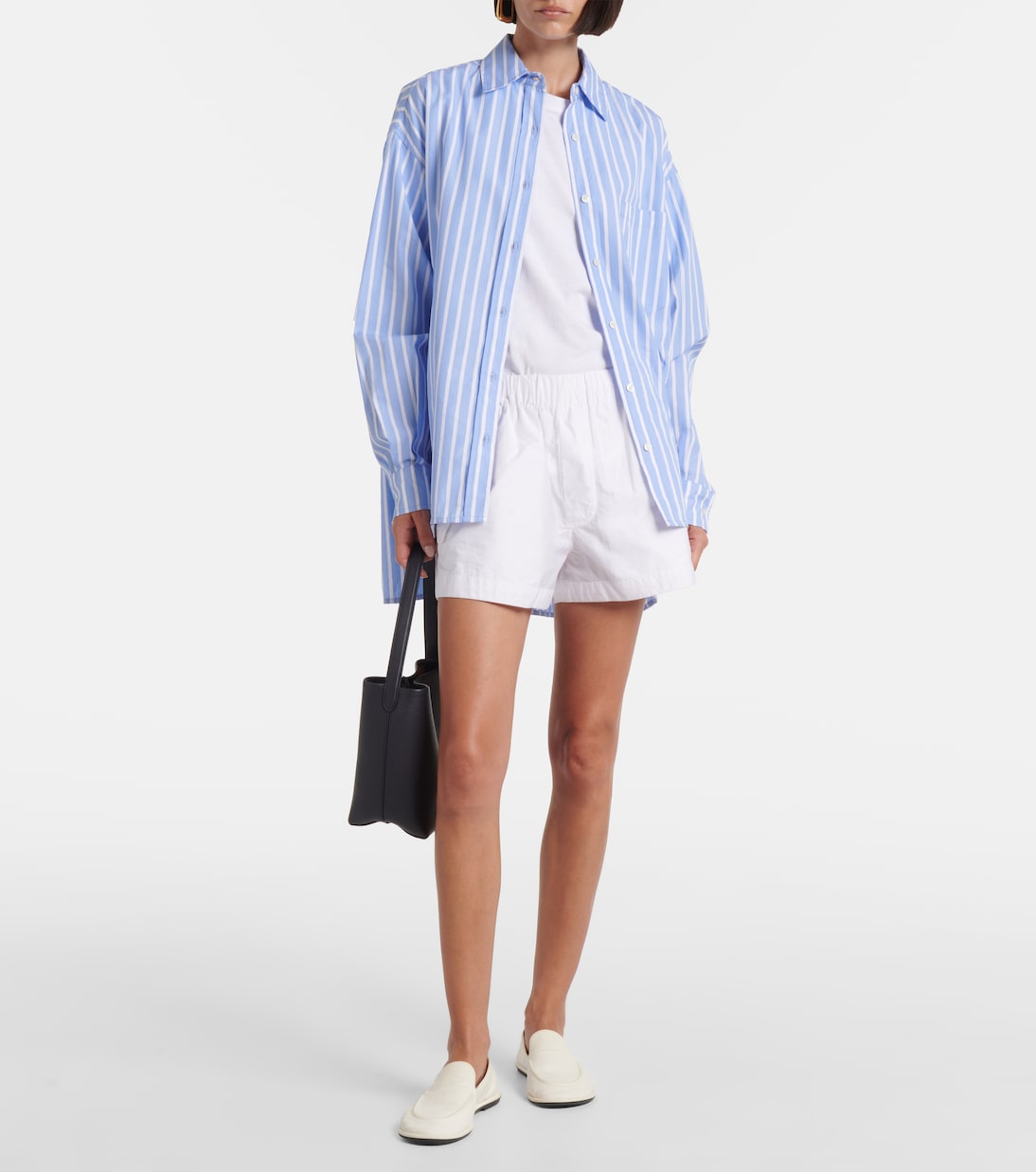 Shorts aus einem Baumwollgemisch | Wardrobe.NYC