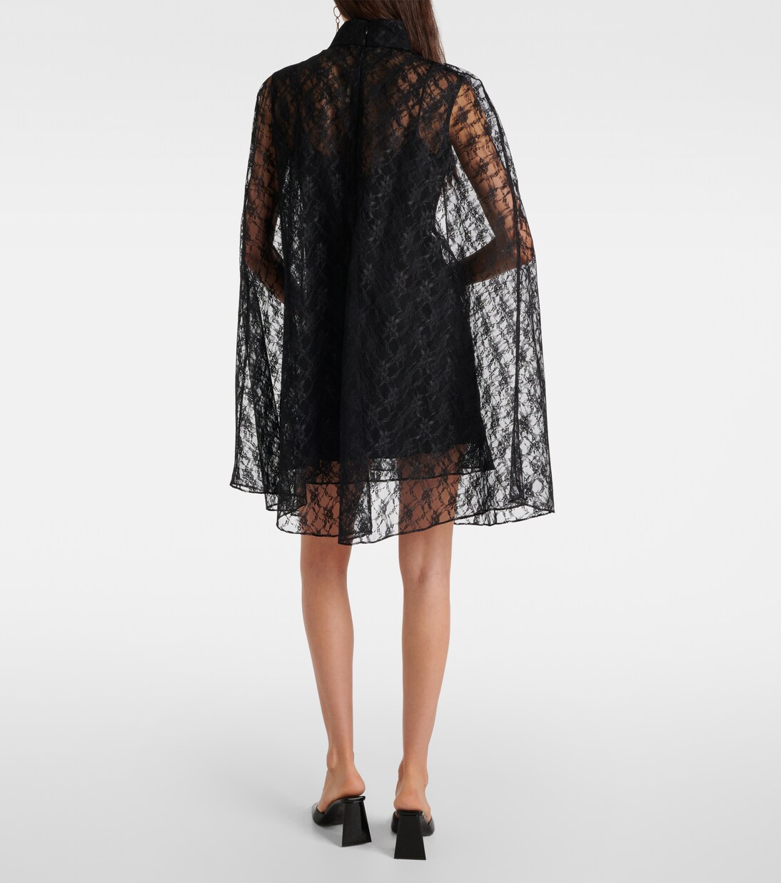 Robe en dentelle à fleurs | Rodarte