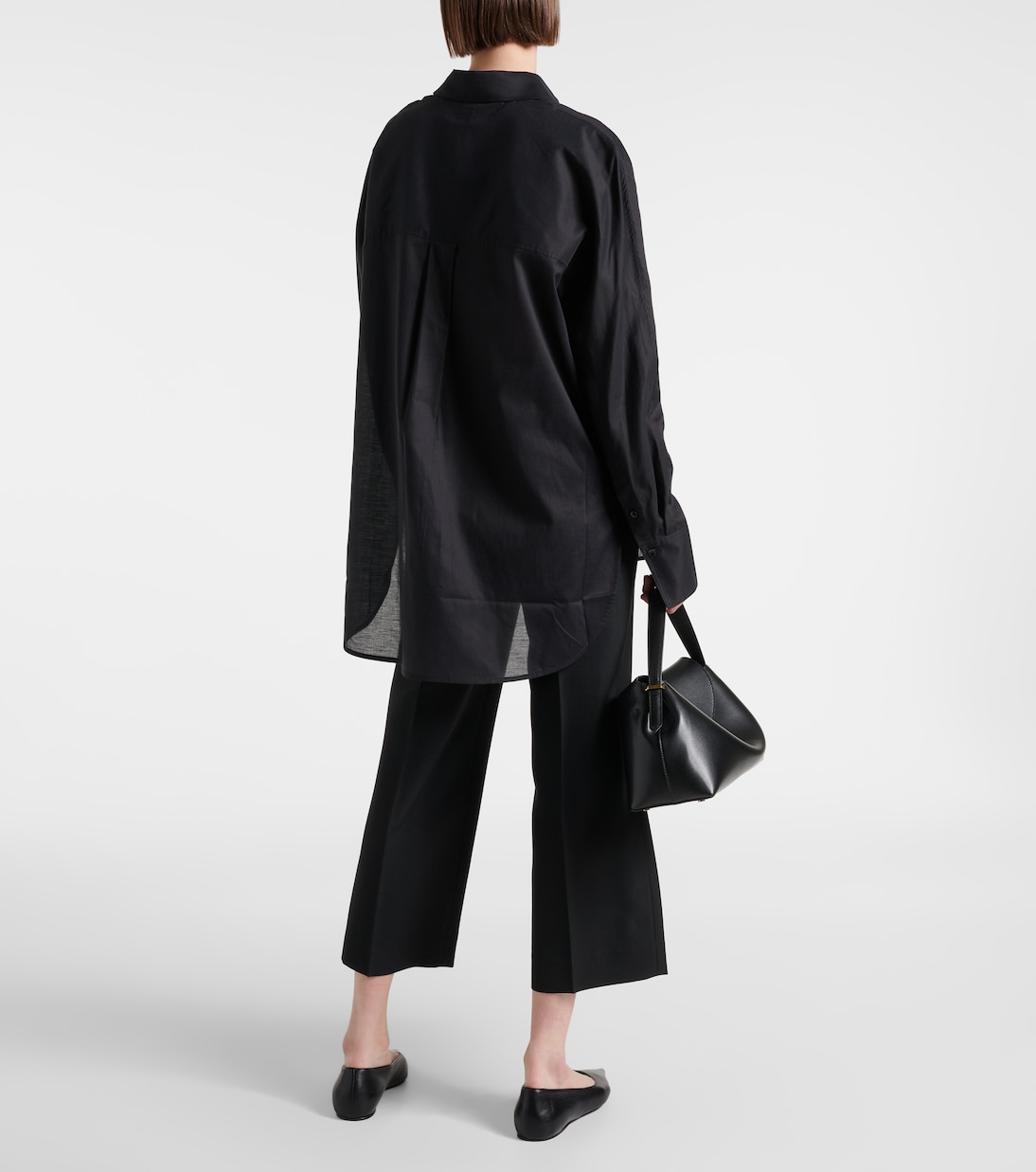 Oversize-Hemd aus einem Baumwollgemisch | Toteme