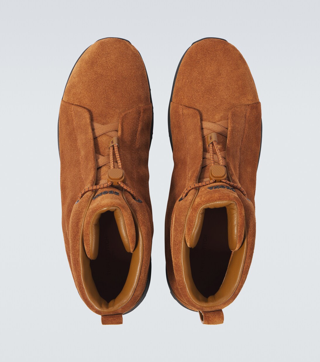 Triple Stitch Vetta suede sneakers | Zegna