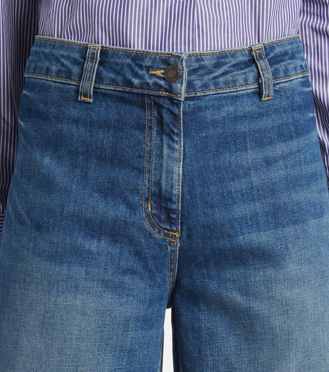 Mid-Rise Wide-Leg Jeans Megan | Nili Lotan