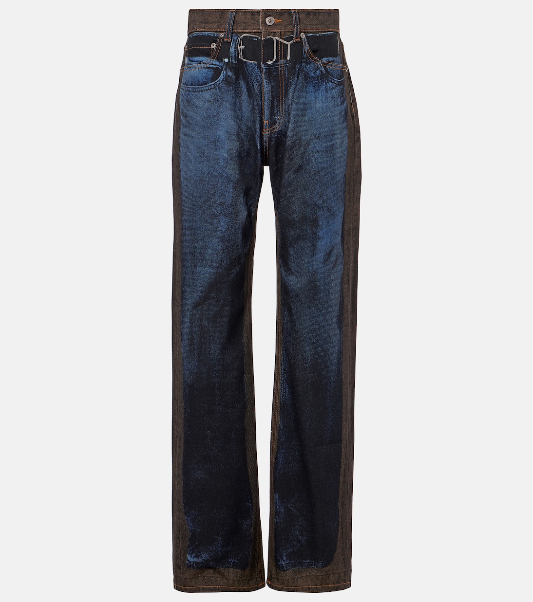 Bedruckte Straight Jeans | Y/Project