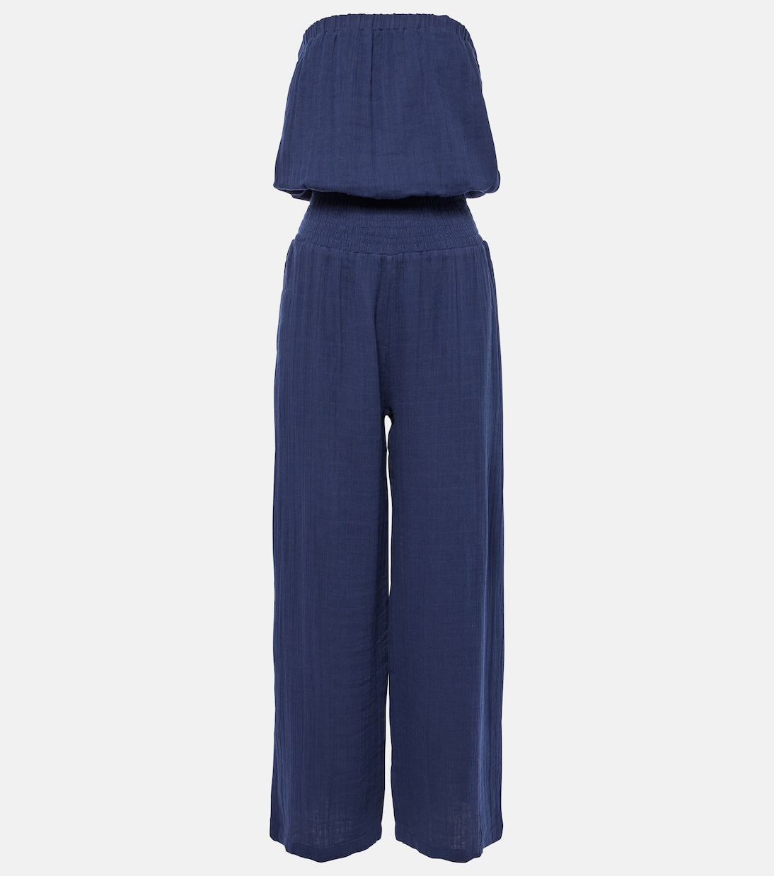 Mono de algodón sin tirantes | Melissa Odabash