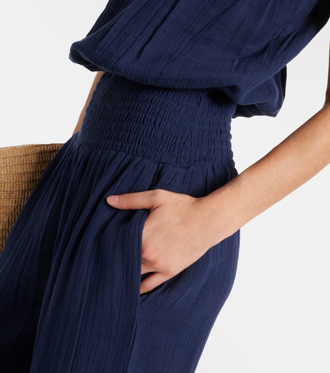 Mono de algodón sin tirantes | Melissa Odabash