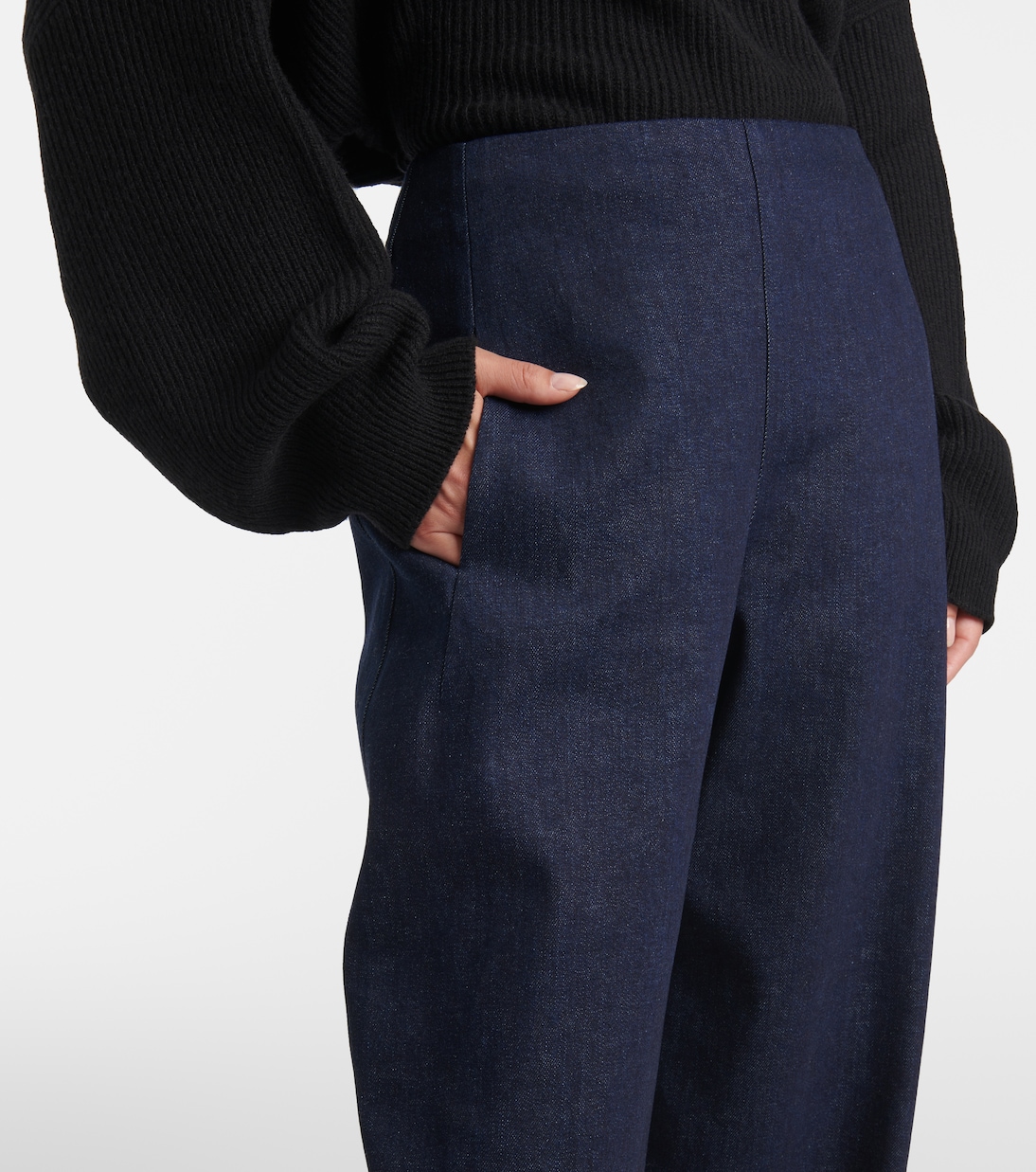 Gerade Hose Jagger aus Denim | Fforme