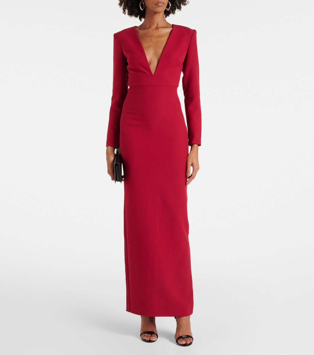 Robe longue en crêpe | Roland Mouret