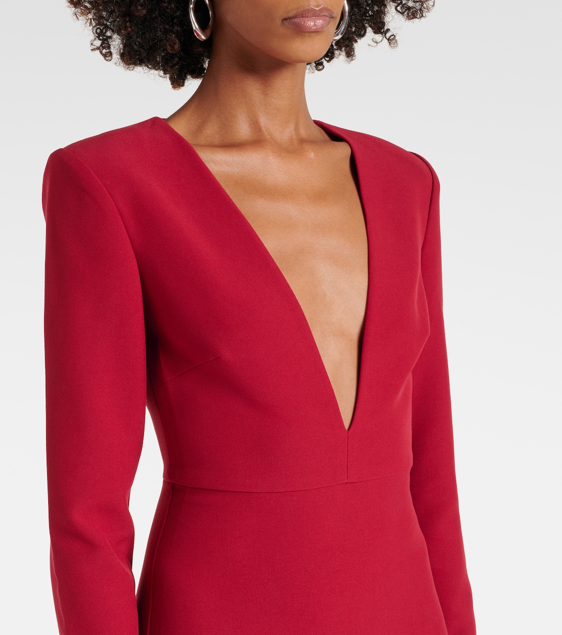 Robe longue en crêpe | Roland Mouret