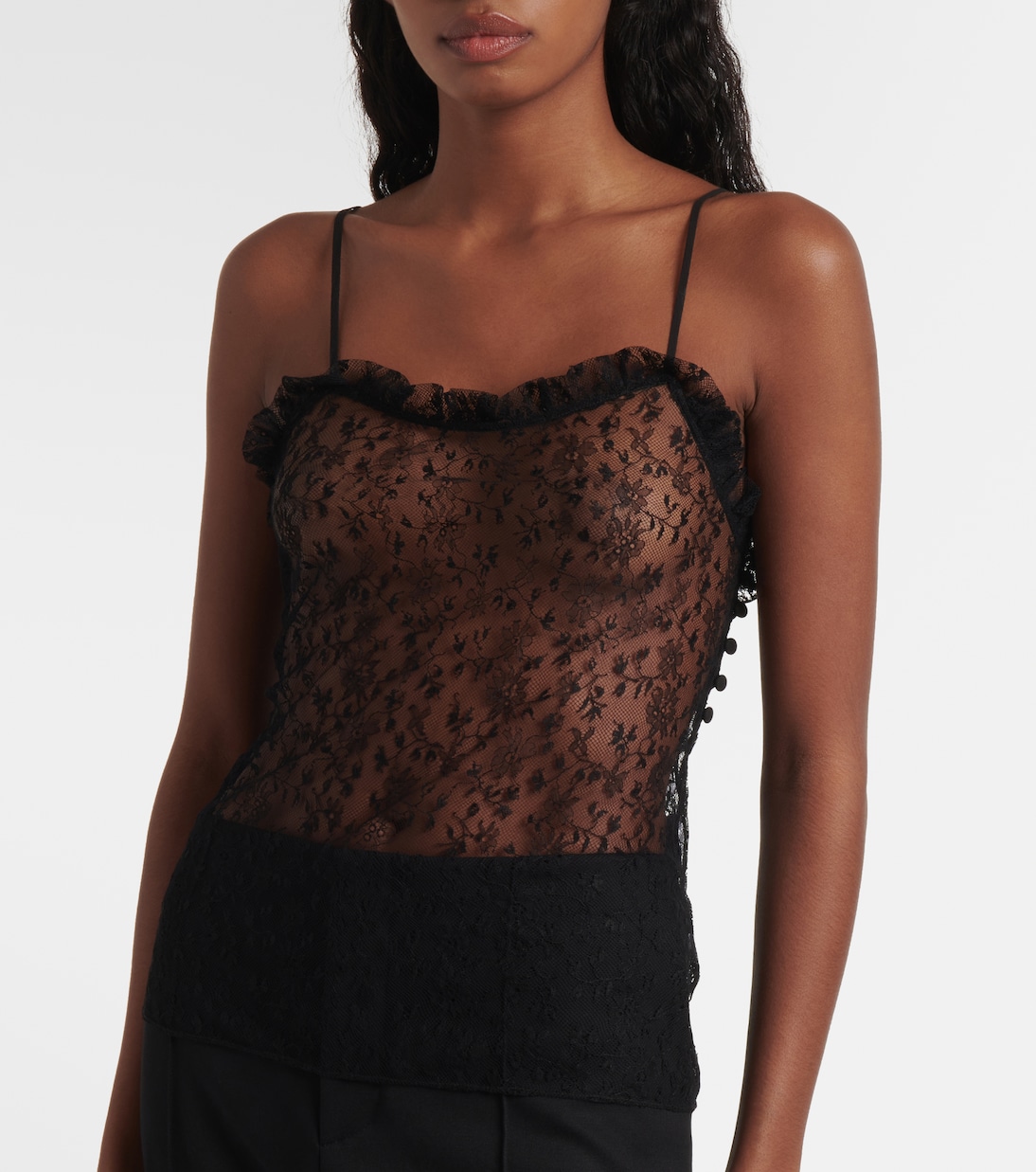 Top aus Satin | Chloé