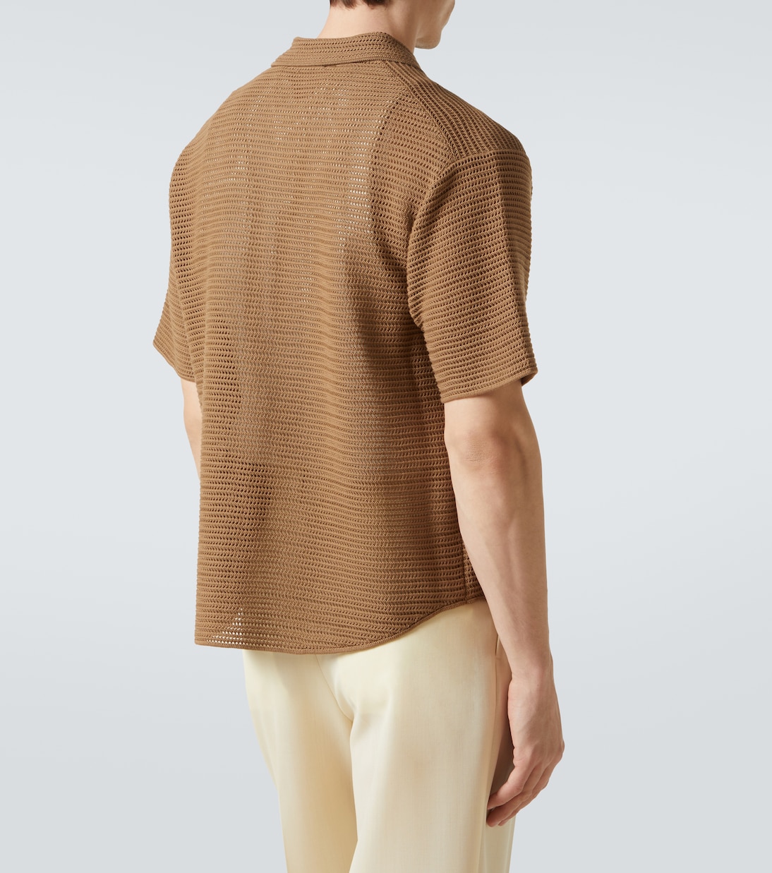 Camisa de punto en algodón | Auralee