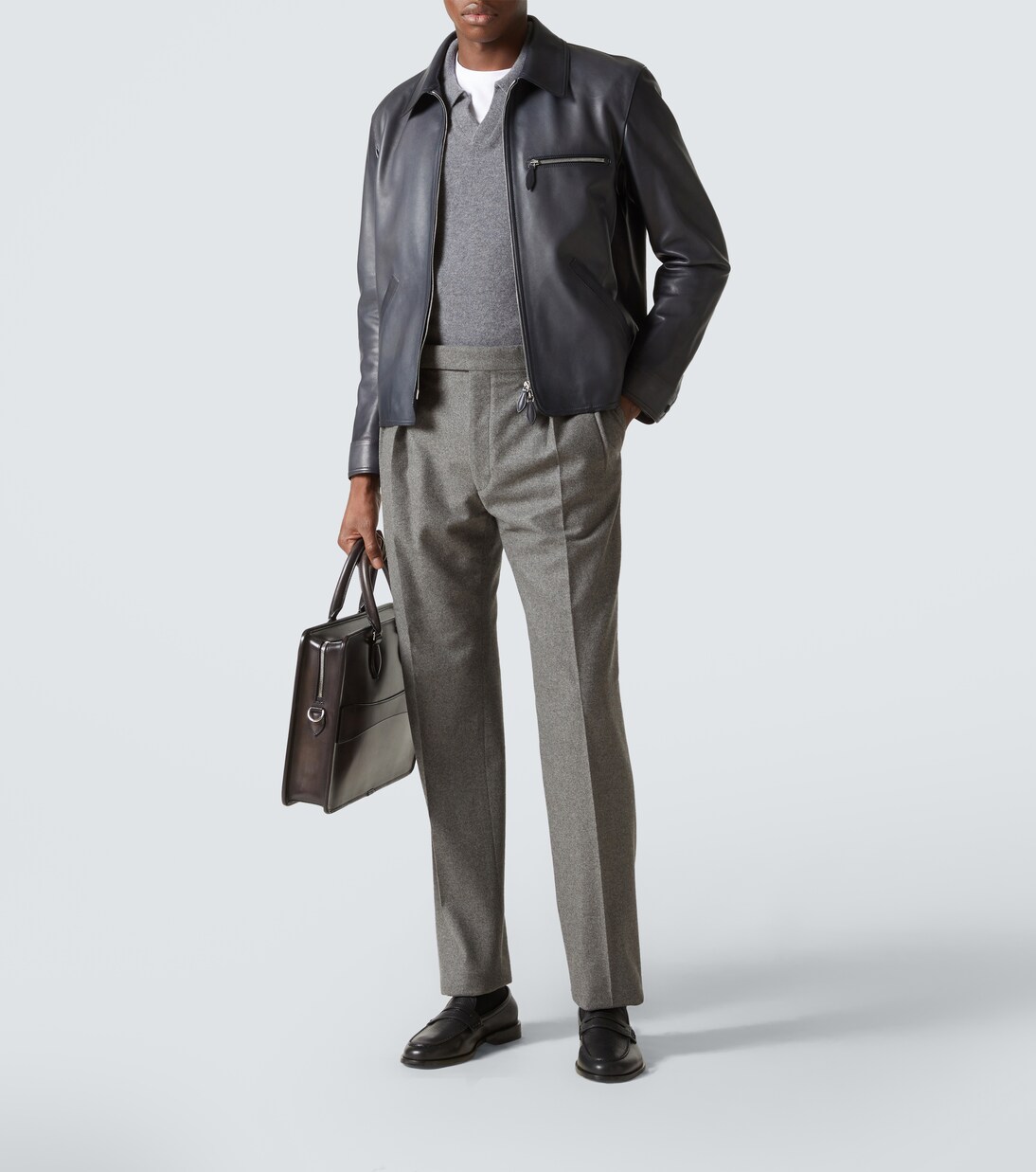 Blouson Patina 1 Jour aus Leder | Berluti