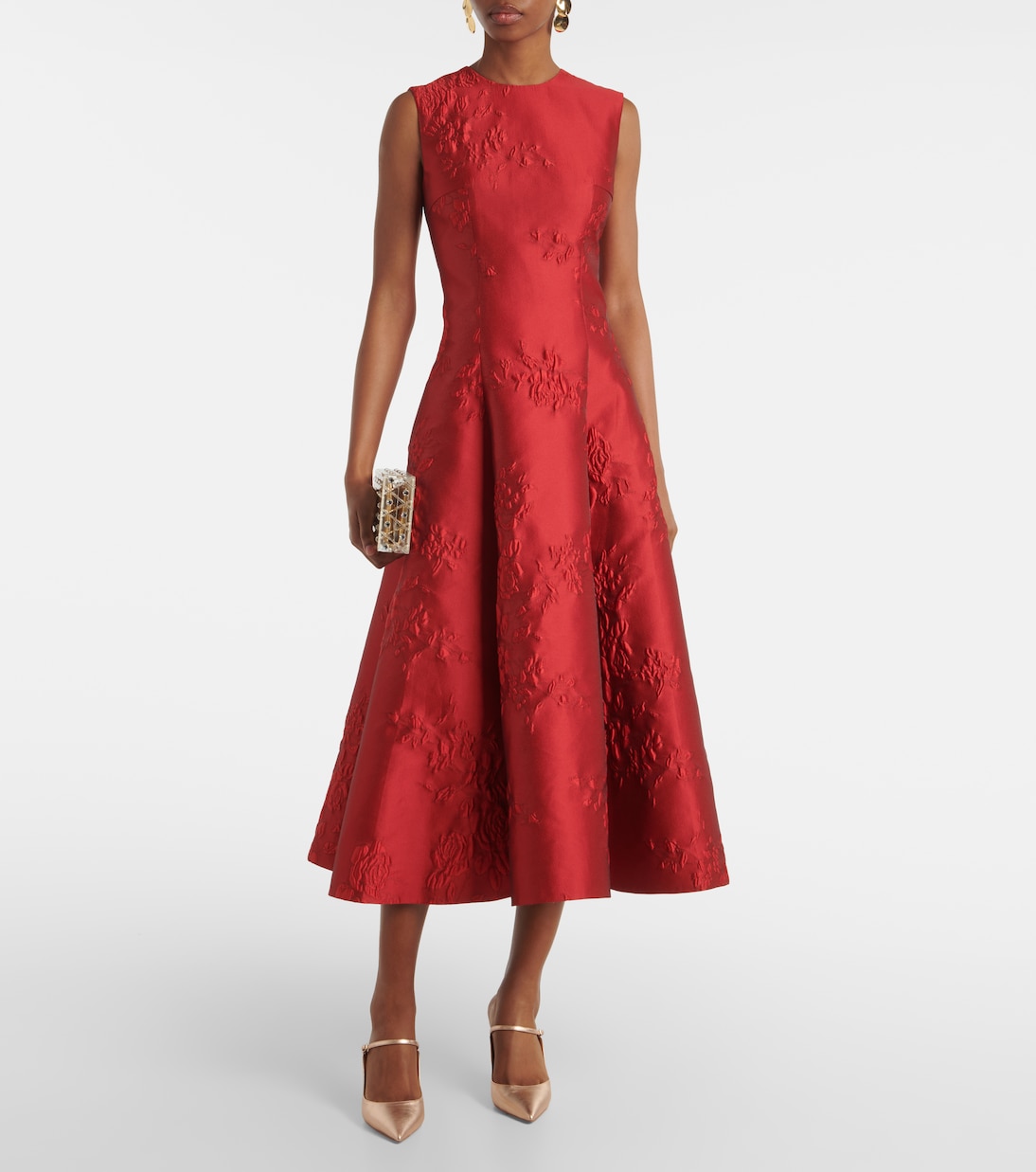 Mules Bellezza 85 de piel metalizada | Aquazzura