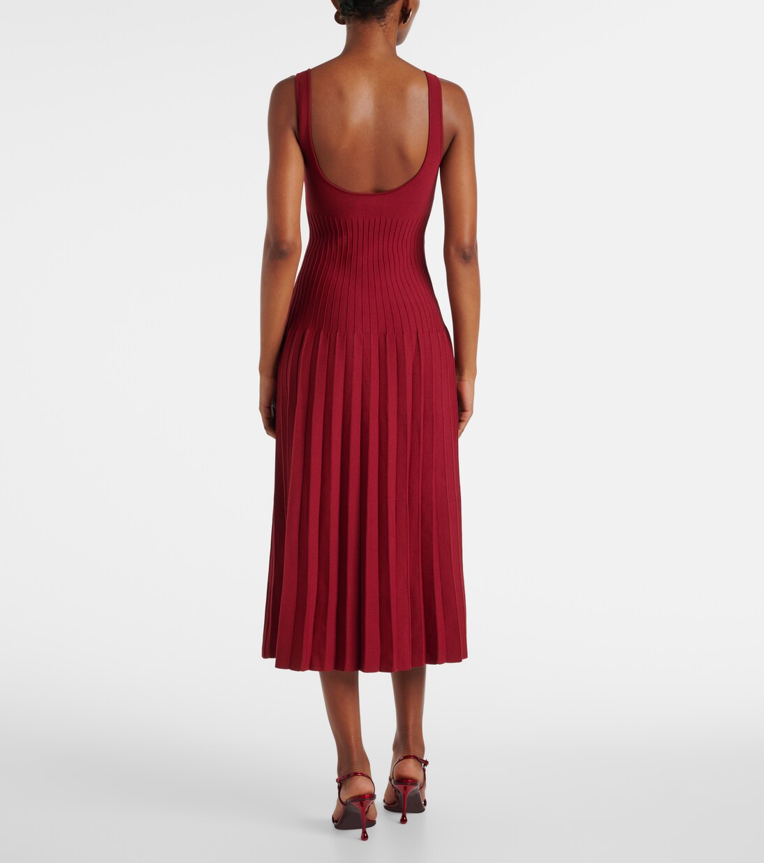 Robe longue Beaton en velours | Staud