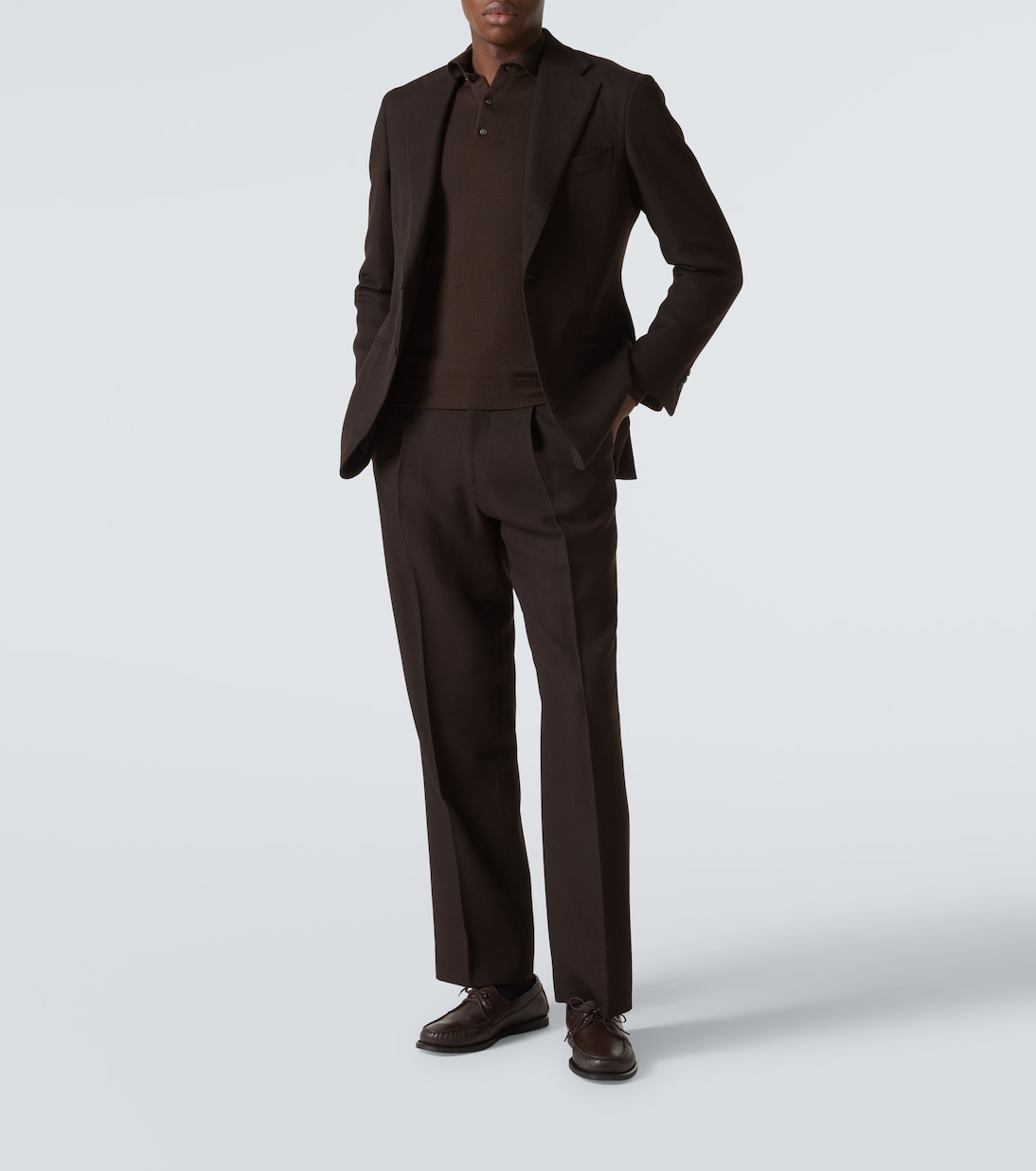 City Moc leather boat shoes | Saman Amel