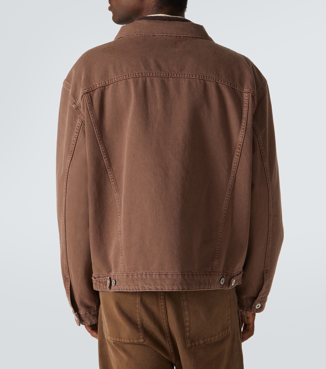 Logo denim jacket | Miu Miu