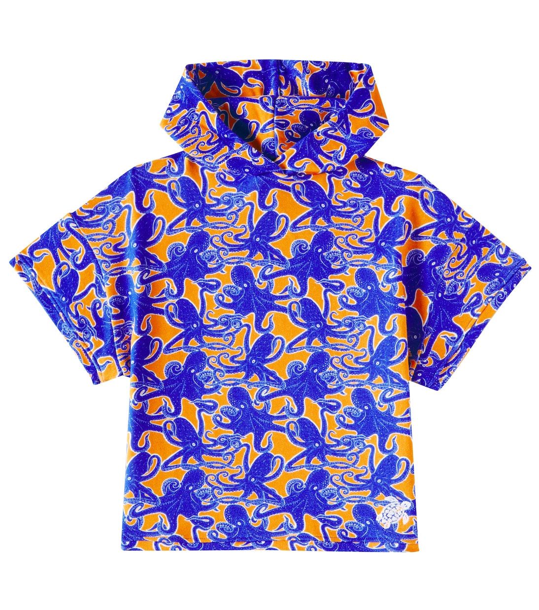 Geo printed cotton jersey hoodie | Vilebrequin Kids