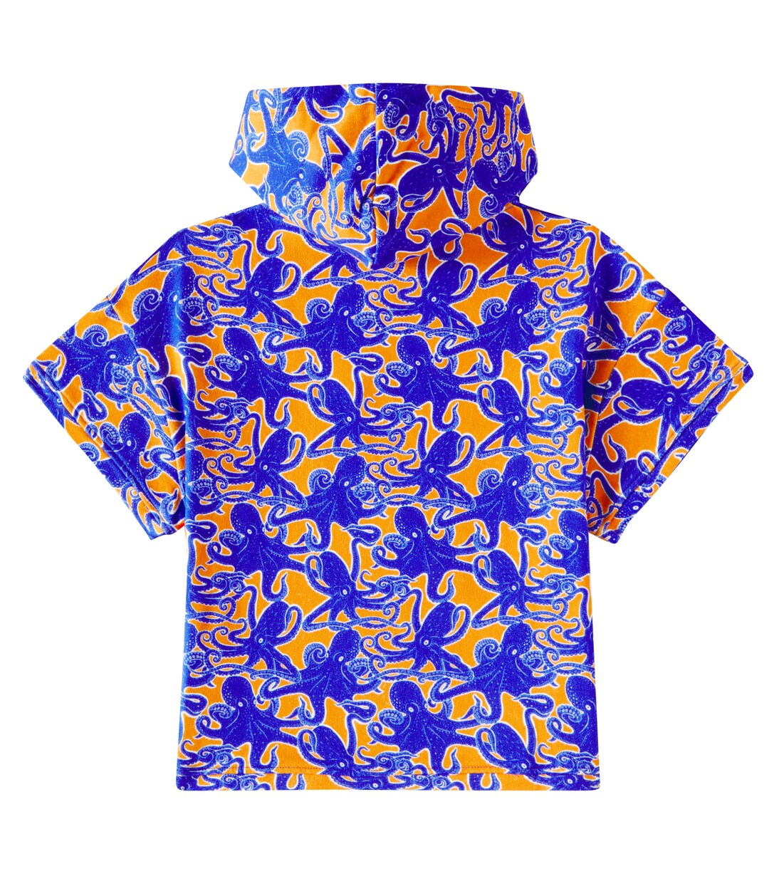 Geo printed cotton jersey hoodie | Vilebrequin Kids