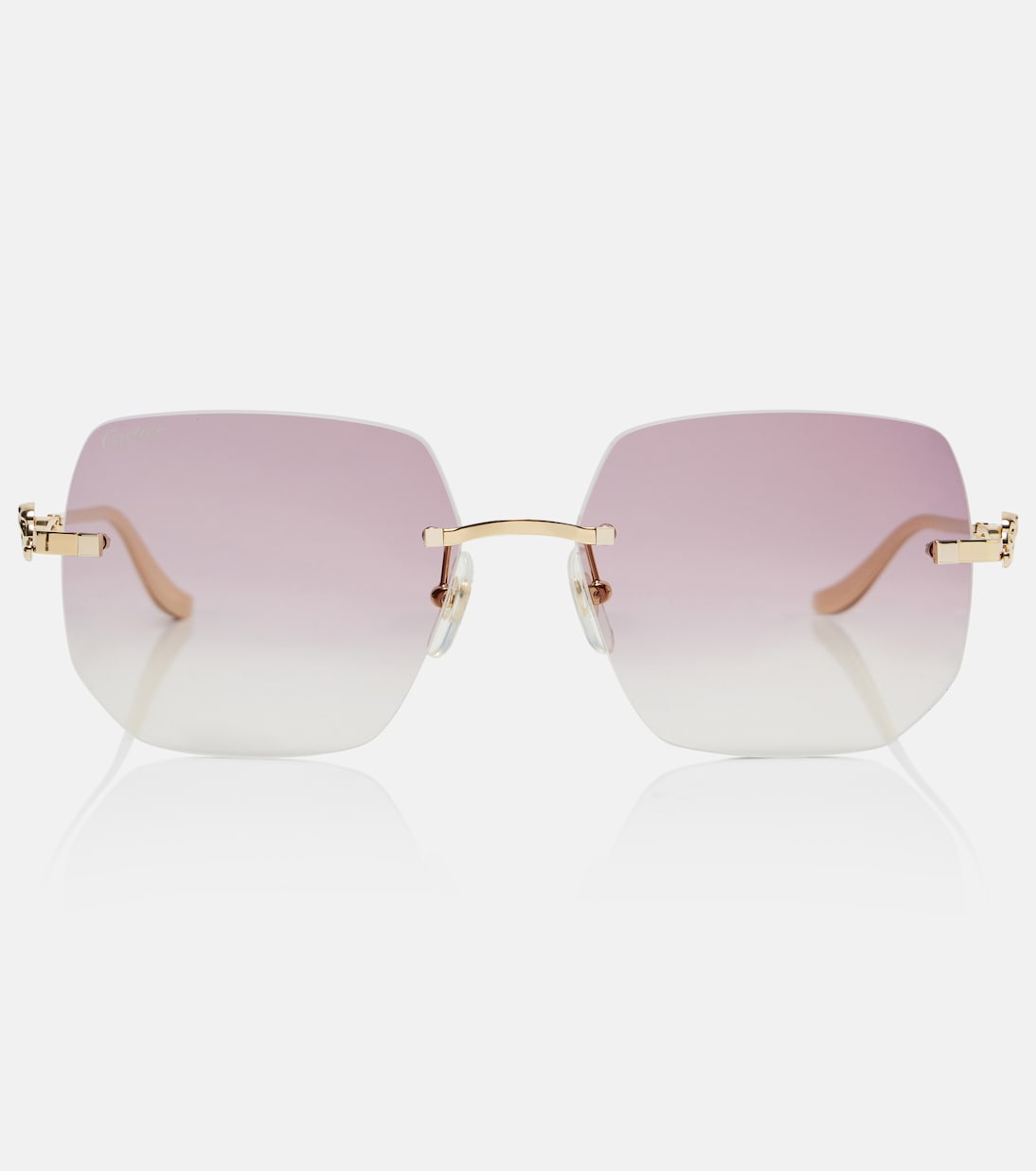 Panthère De Cartier square sunglasses | Cartier Eyewear Collection