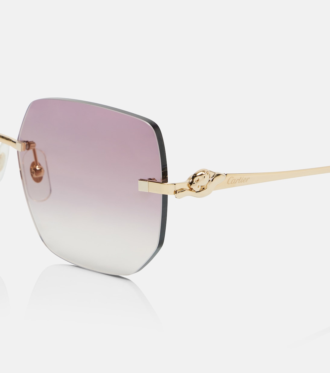 Panthère De Cartier square sunglasses | Cartier Eyewear Collection