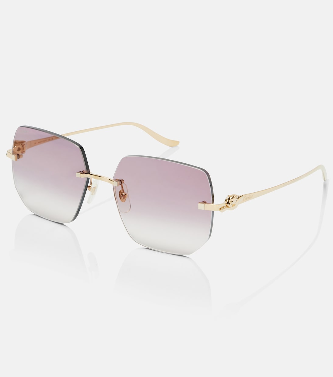 Panthère De Cartier square sunglasses | Cartier Eyewear Collection