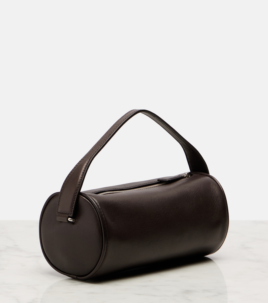 Tote Bag Round '90s aus Leder | The Row