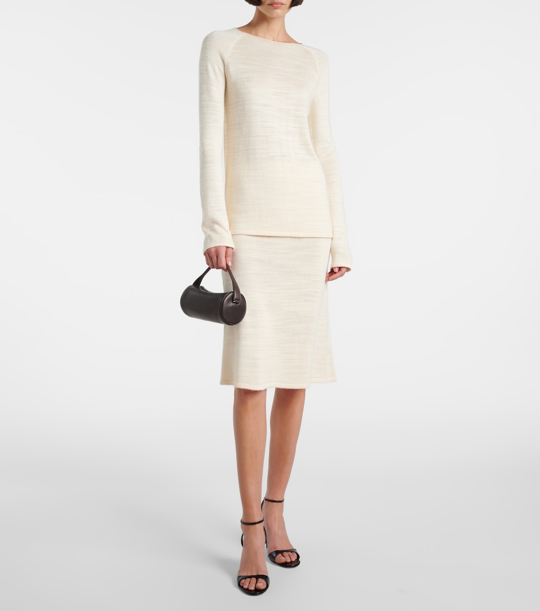 Tote Bag Round '90s aus Leder | The Row