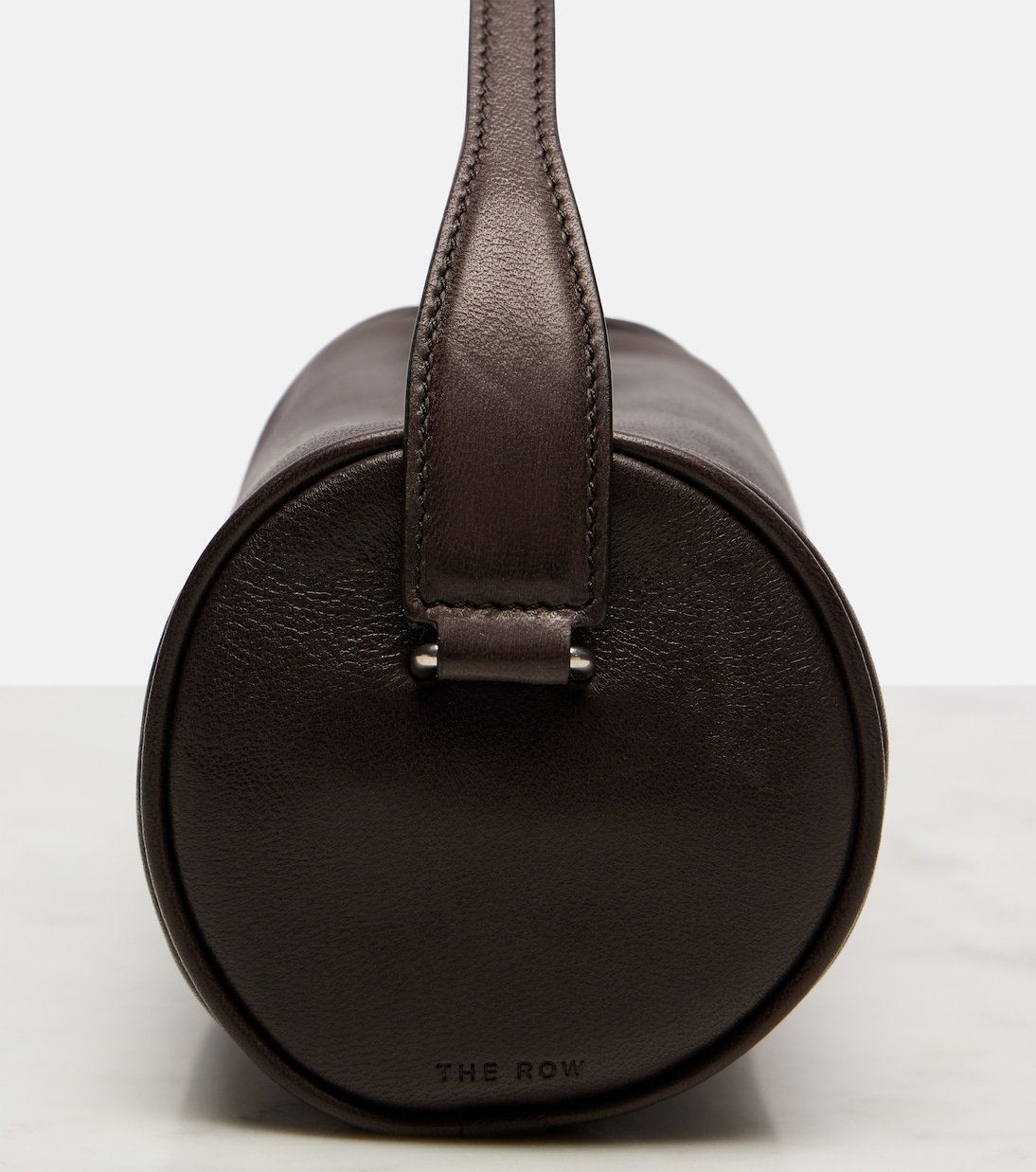 Tote Bag Round '90s aus Leder | The Row