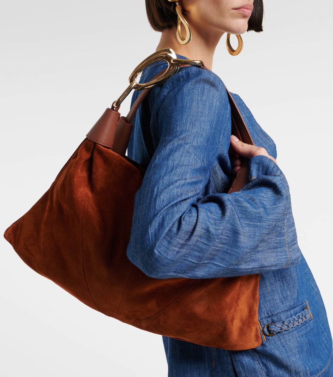 Borsa Trampoline Small in suede | Zimmermann