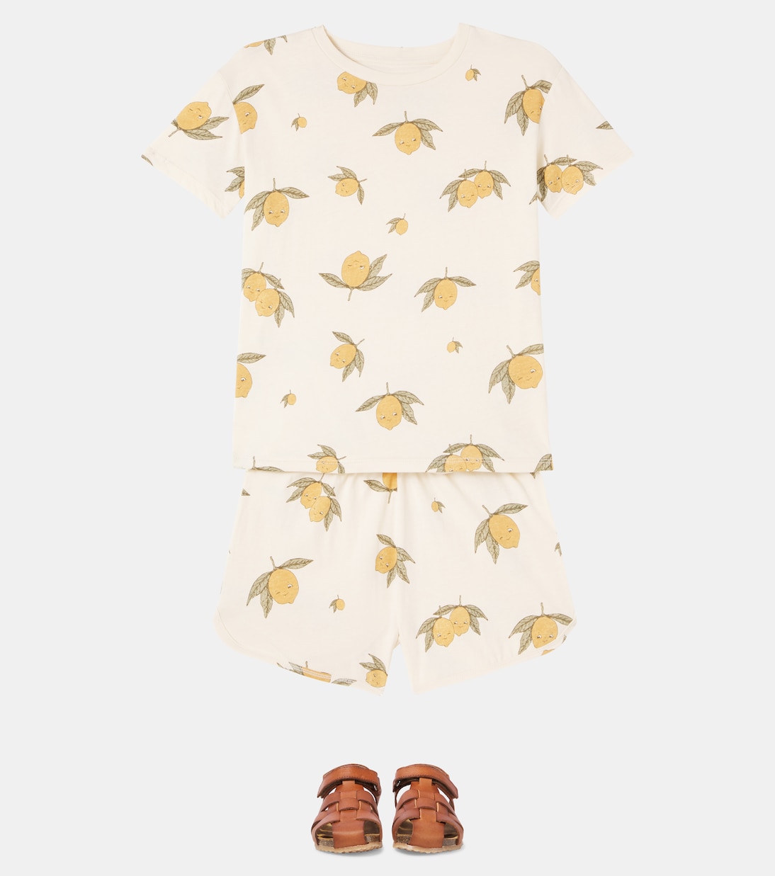 Famo cotton T-shirt and shorts set | Konges Sløjd