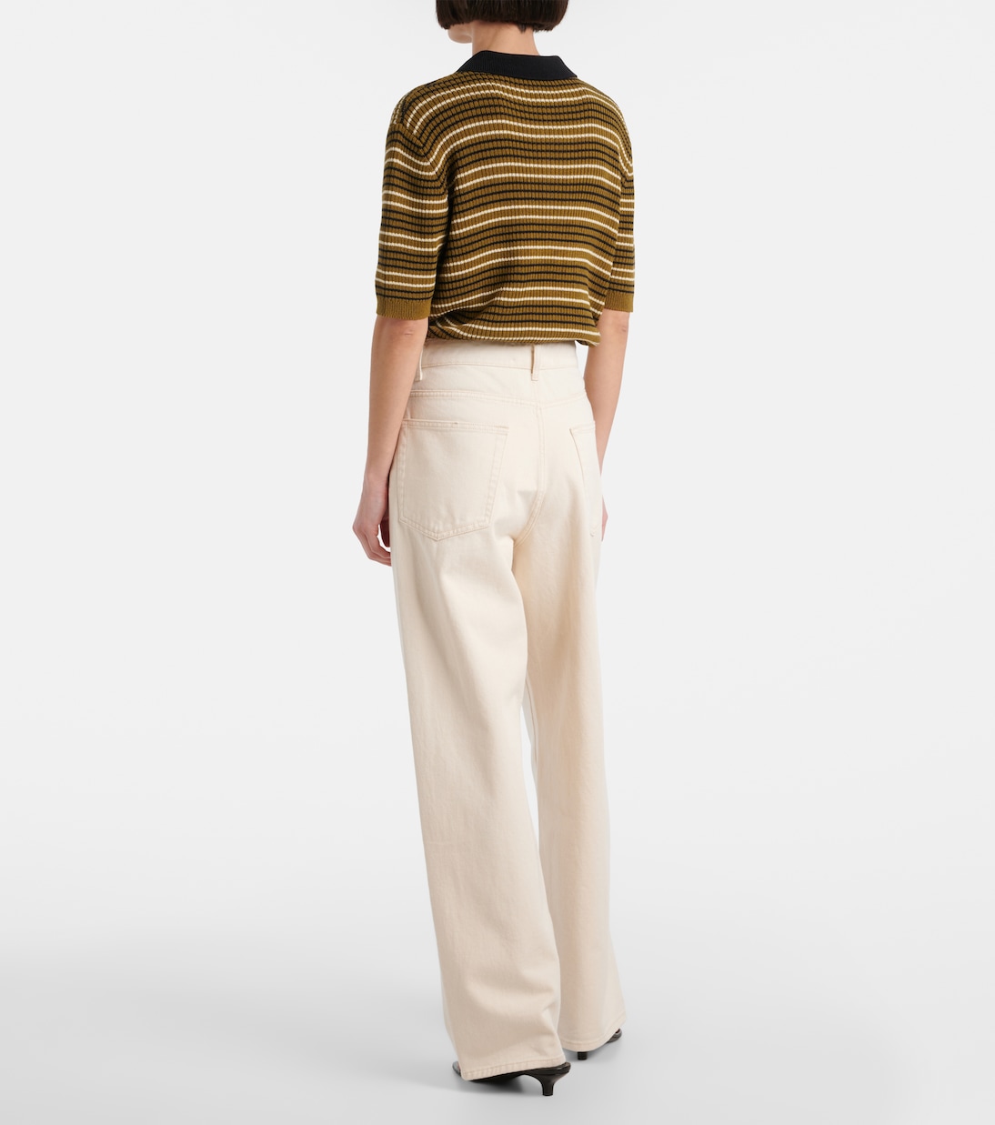 High-rise wide-leg jeans | Róhe