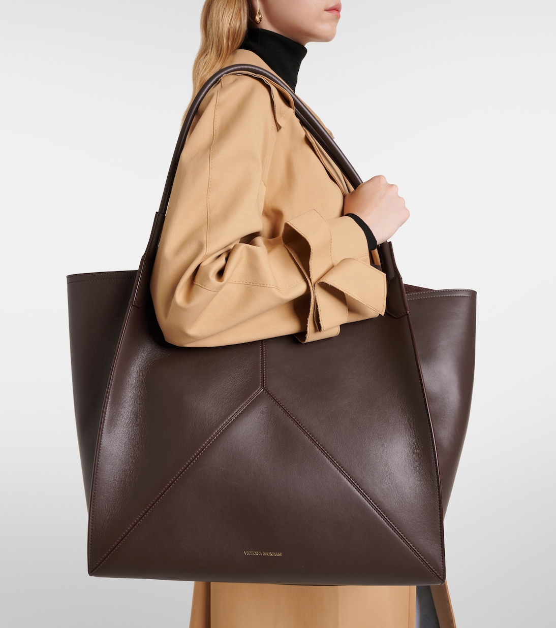 Tote Bag Victoria Large aus Leder | Victoria Beckham