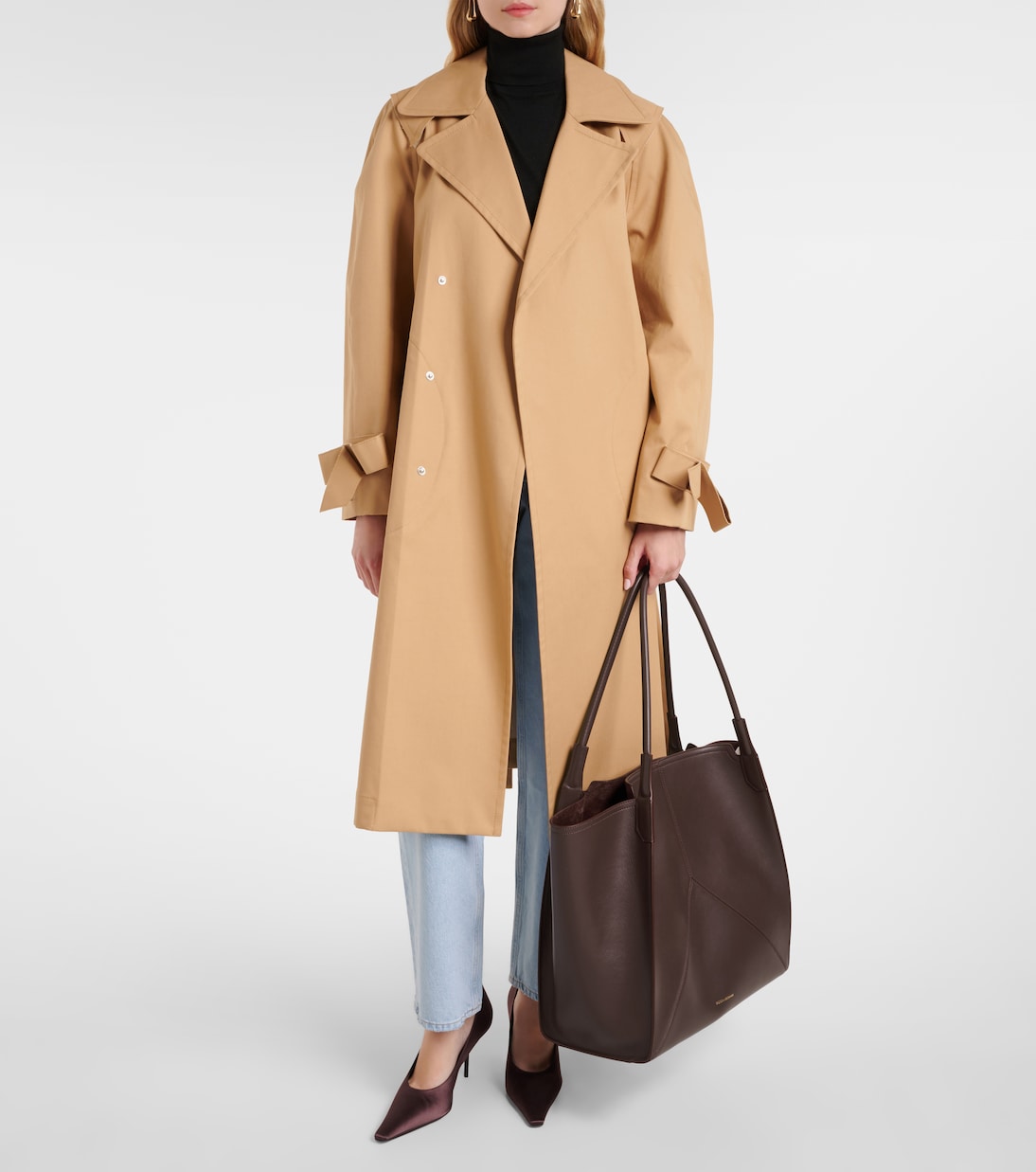 Tote Bag Victoria Large aus Leder | Victoria Beckham