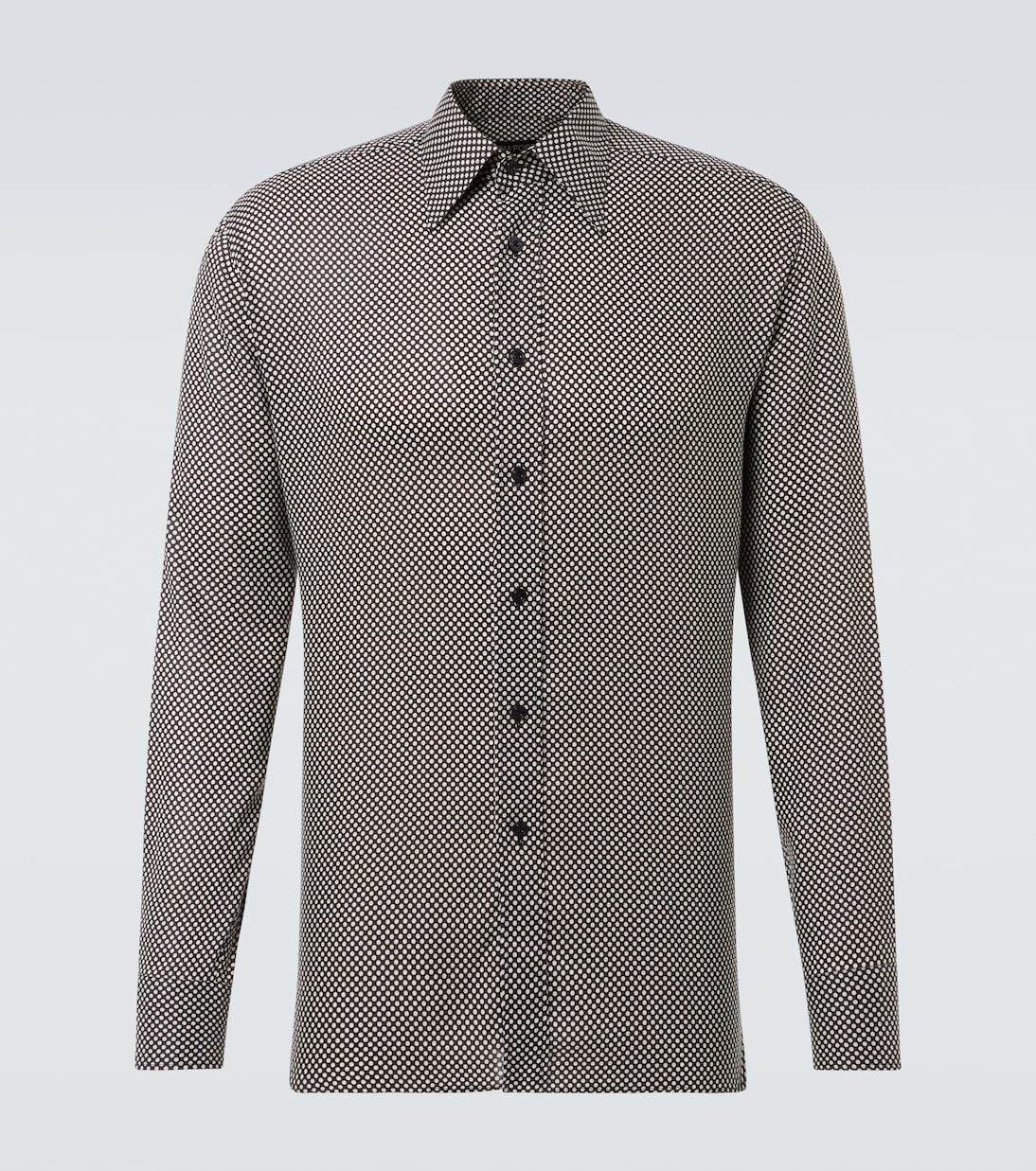 Polka-dot printed shirt | Tom Ford