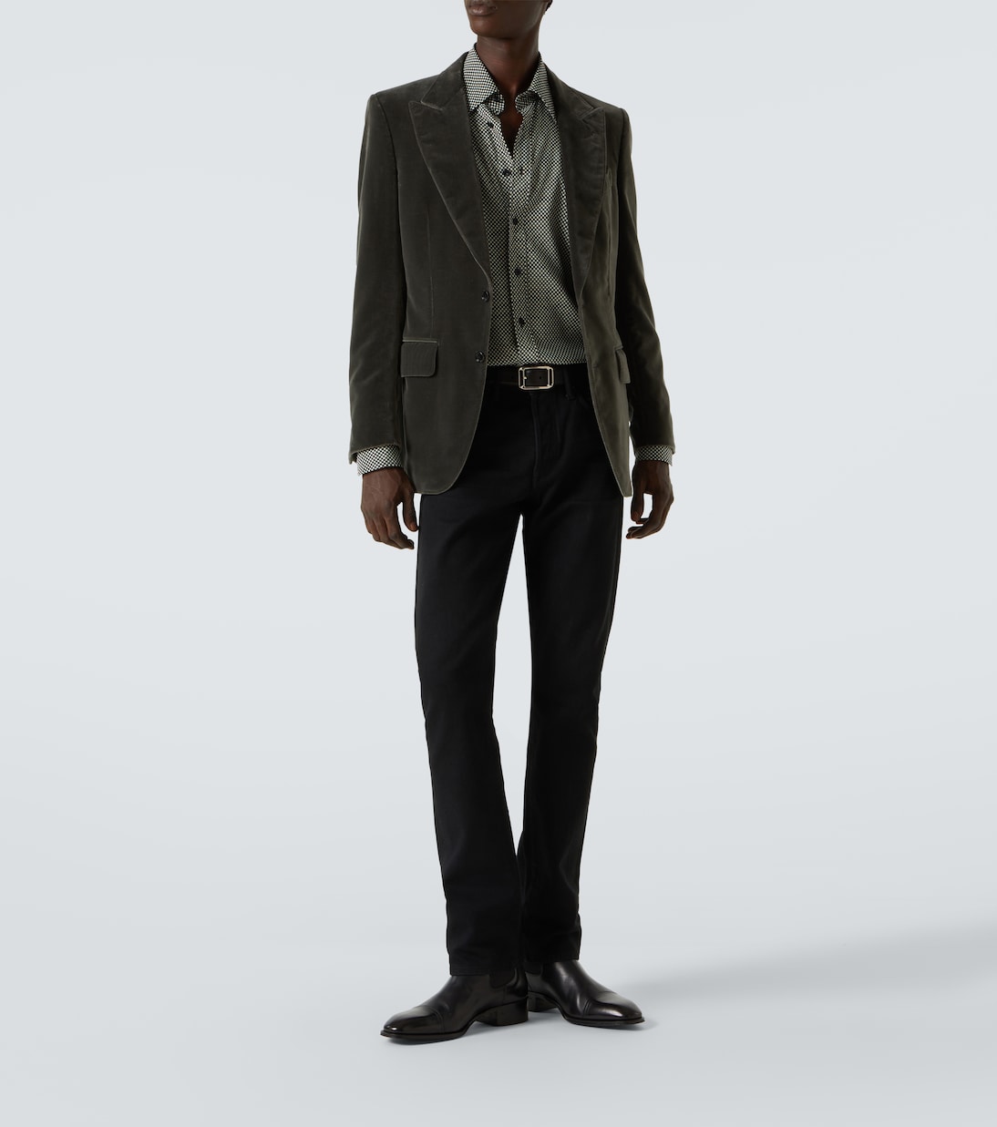 Polka-dot printed shirt | Tom Ford