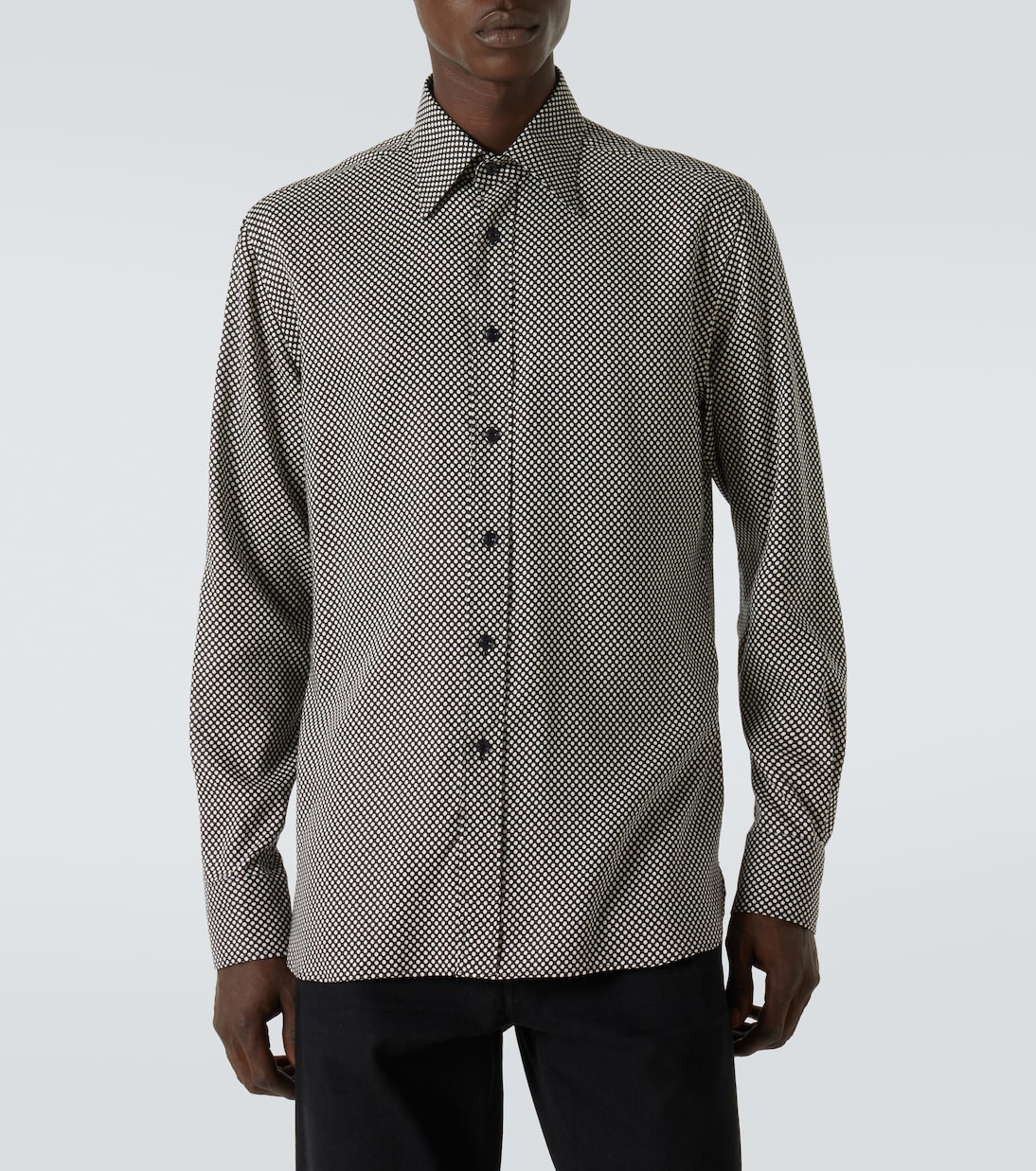 Polka-dot printed shirt | Tom Ford