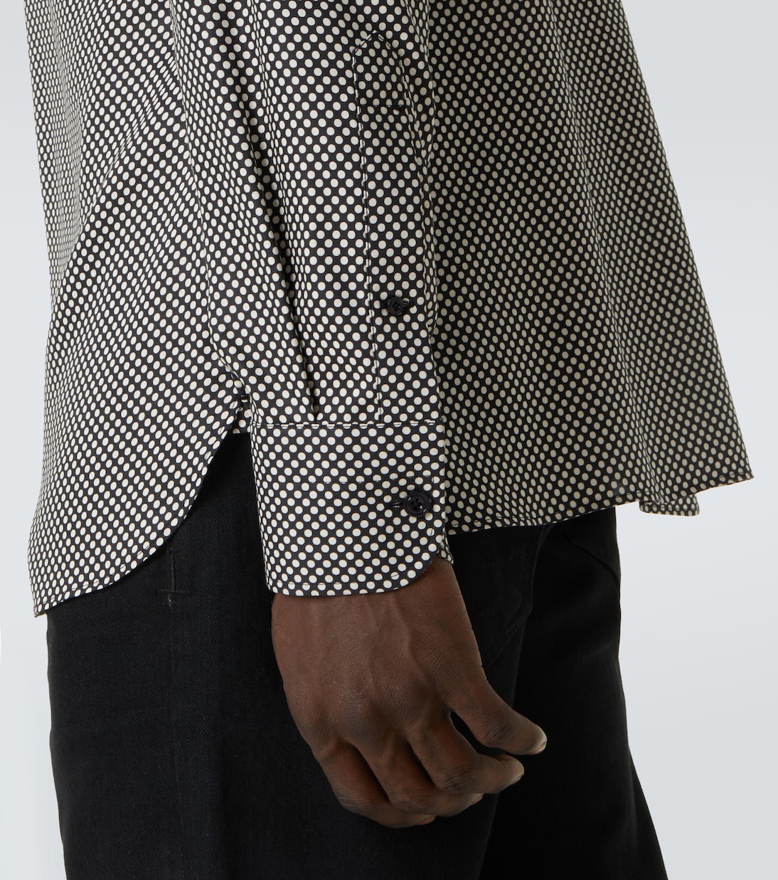 Polka-dot printed shirt | Tom Ford