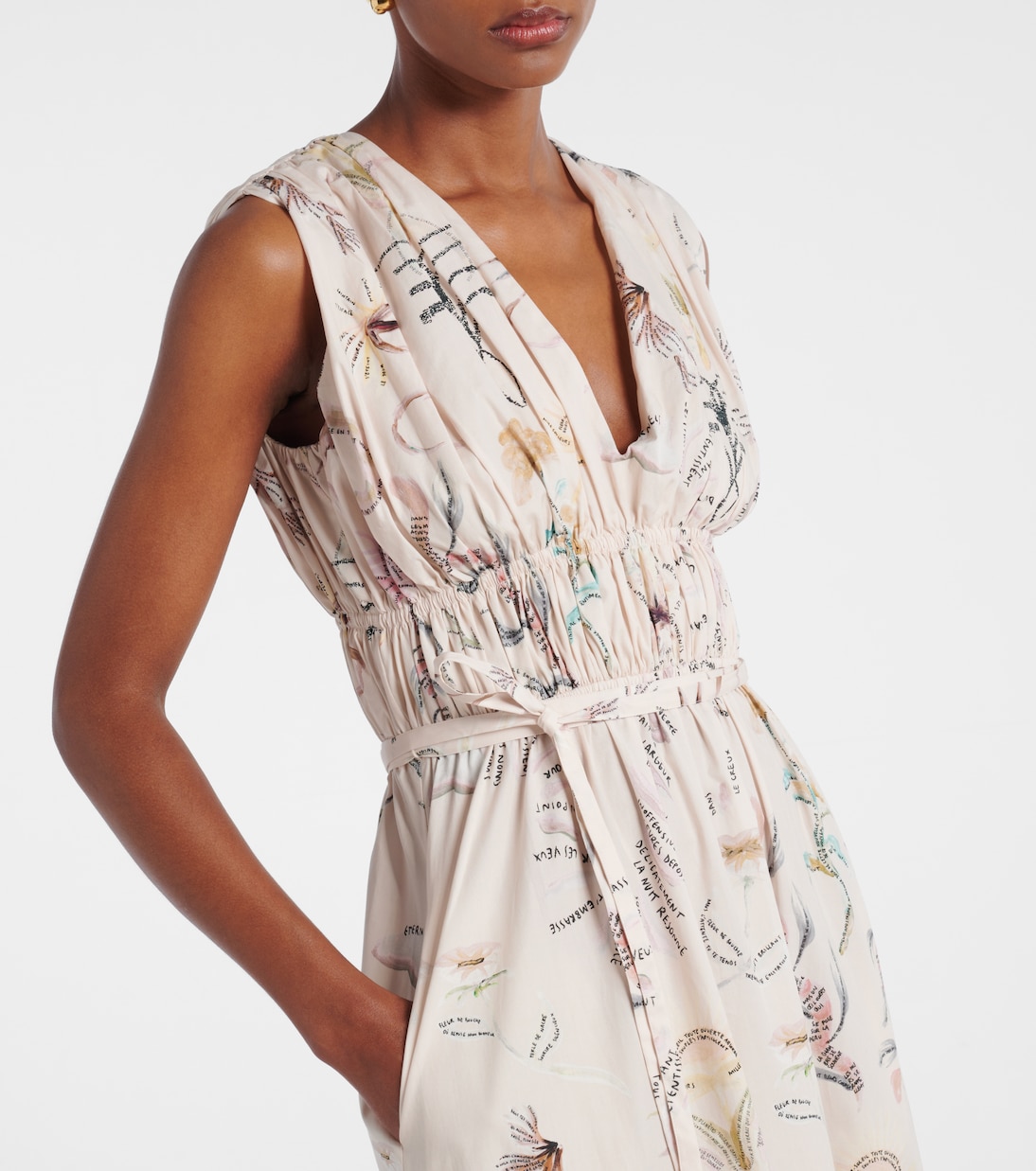 Midikleid Fie aus einem Baumwollgemisch  | Altuzarra