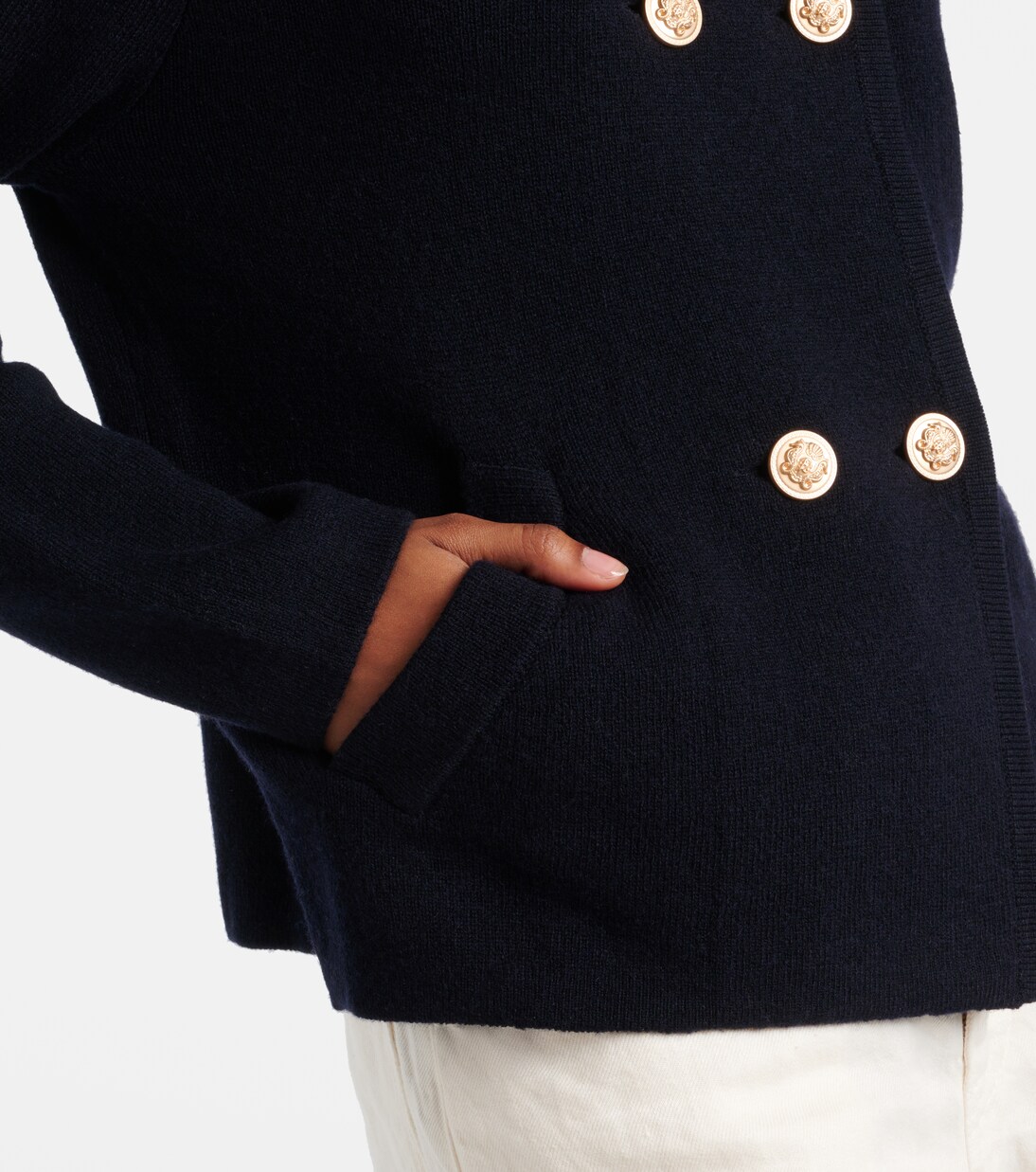 Veste en laine et cachemire | Jardin des Orangers