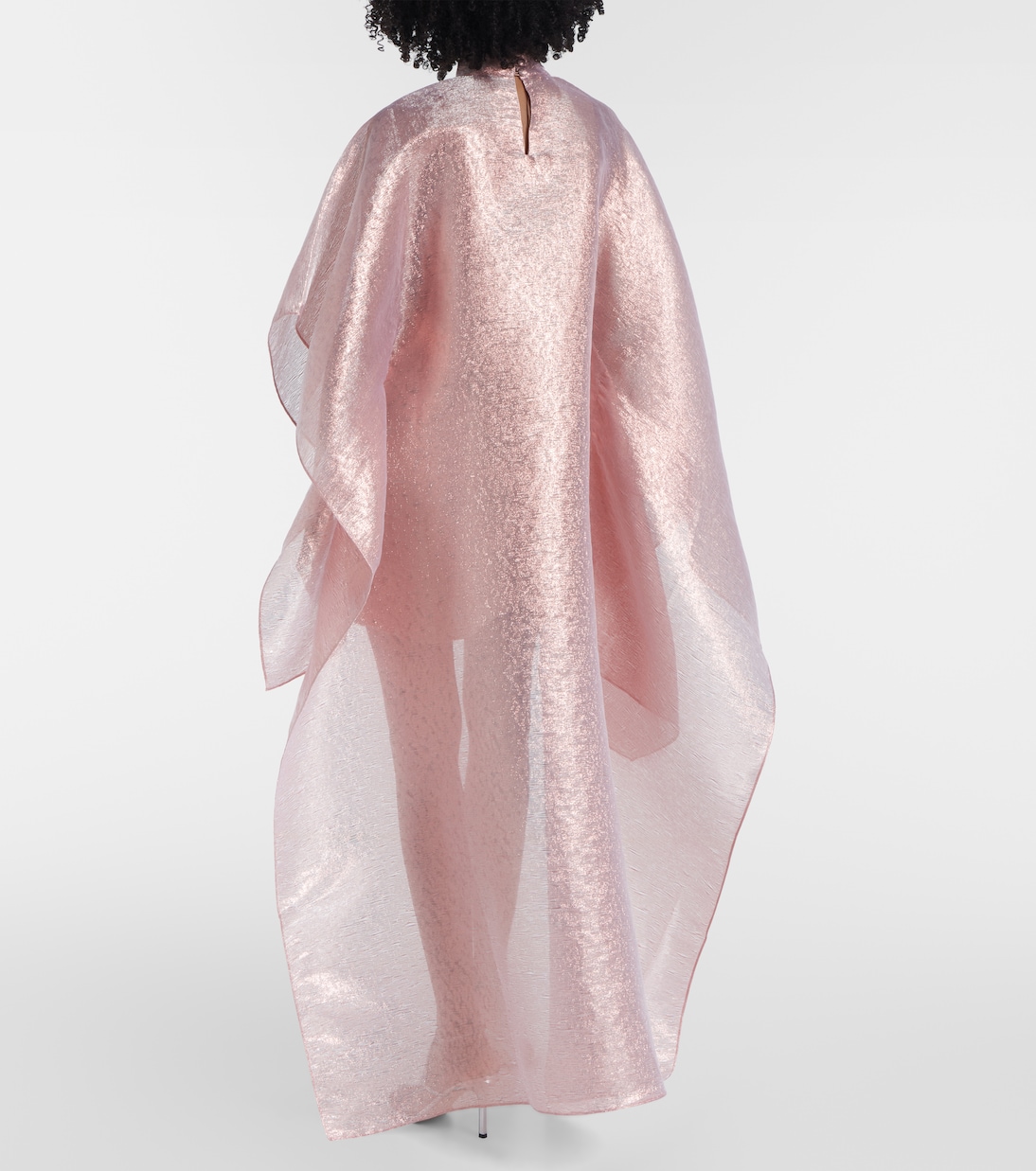 Dallas asymmetric organza kaftan | Taller Marmo