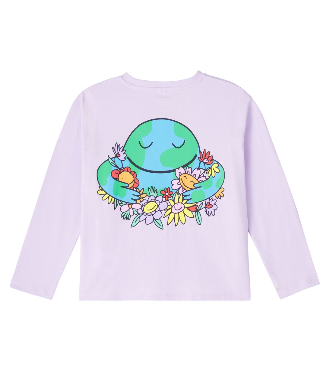 Printed cotton jersey T-shirt | Stella McCartney Kids
