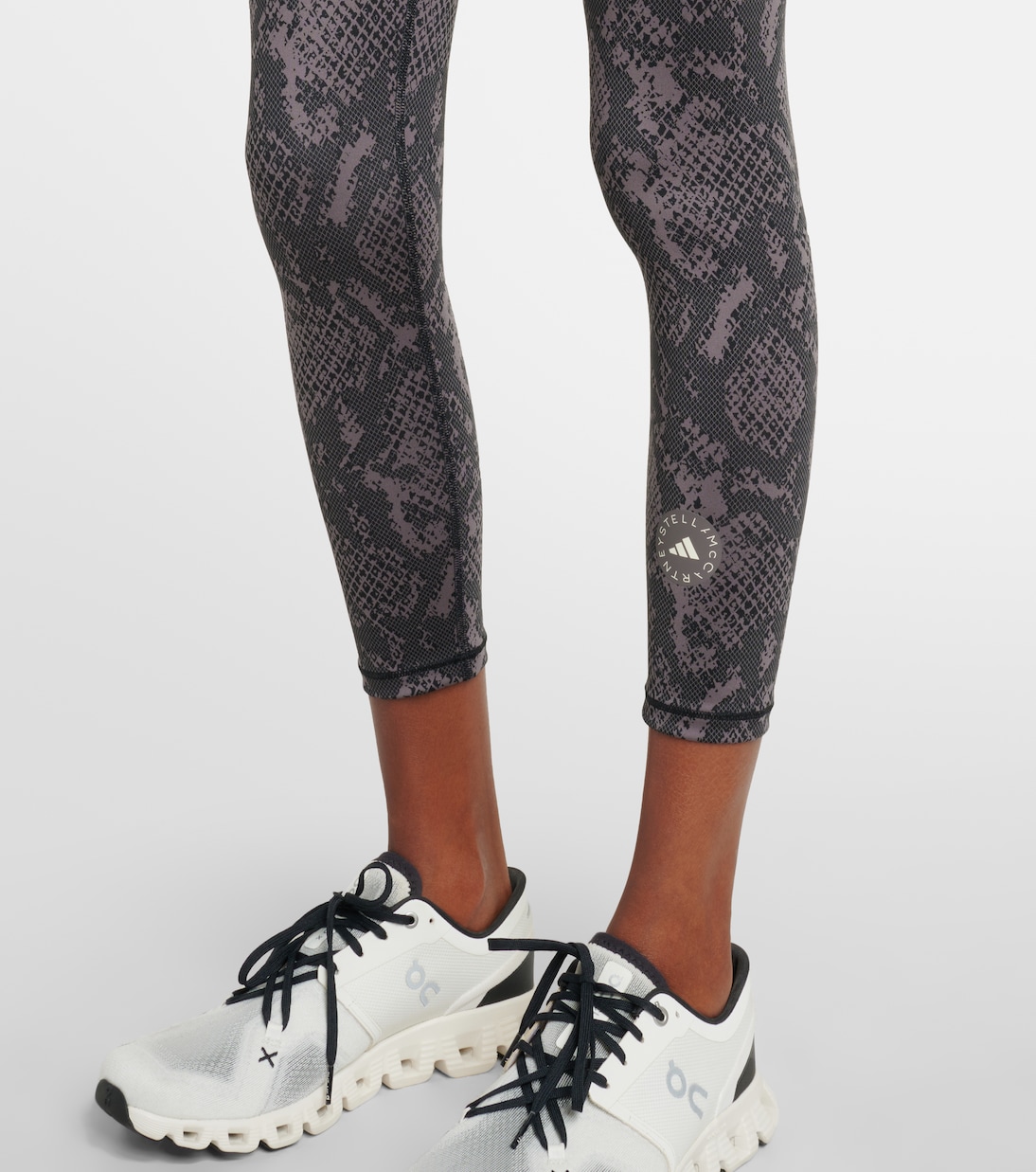 Printed high-rise leggings | Adidas by Stella McCartney