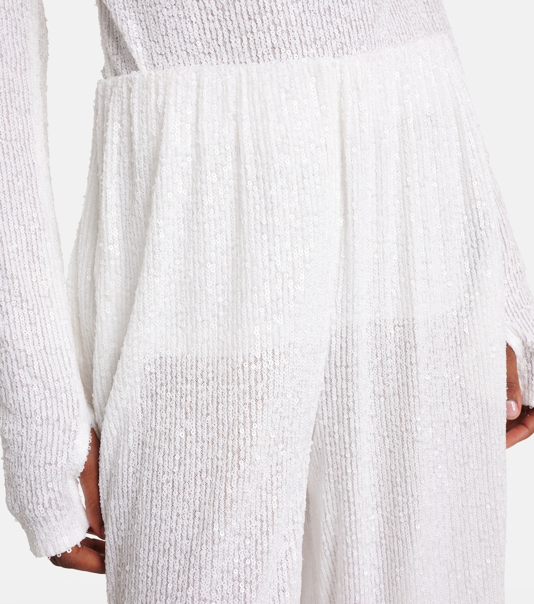 Pantalon ample à sequins | Norma Kamali