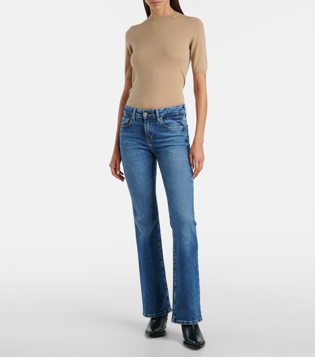 Mid-Rise Bootcut Jeans Sophie | AG Jeans
